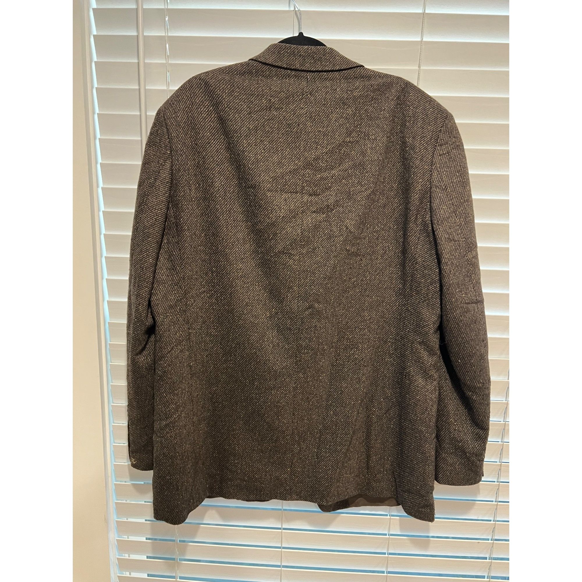 Hugo Boss Hugo Boss Will Blend Brown Blazer Sport Coat - Size 46L Size 46L - 6 Thumbnail