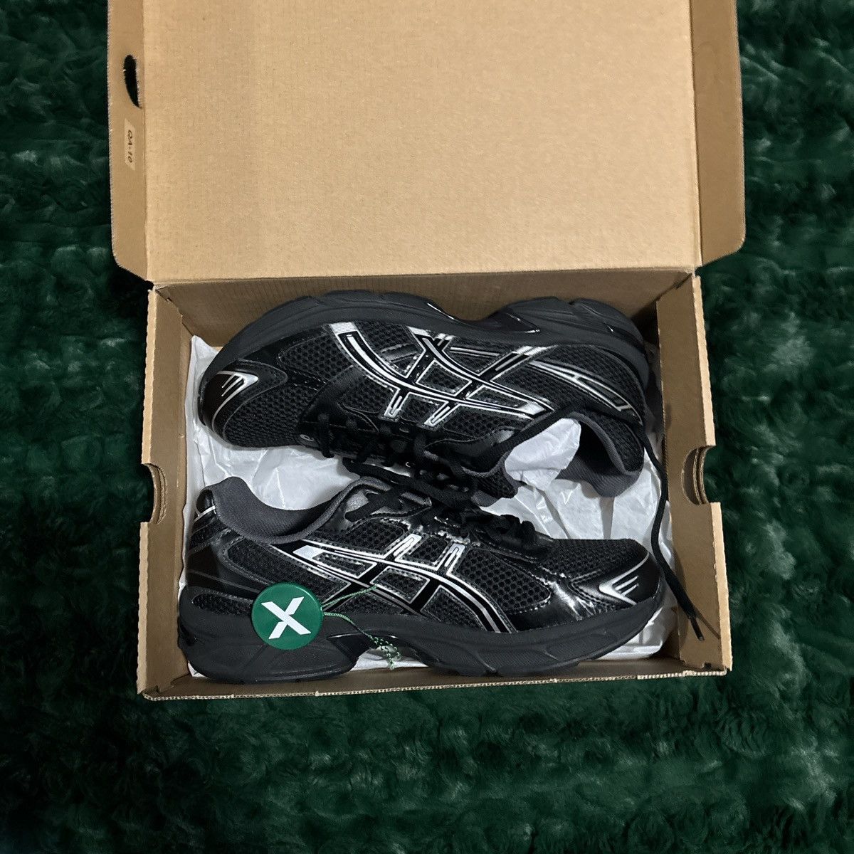 Asics Asics gel-1130 black and silver Size US 9.5 / EU 42-43 - 1 Thumbnail