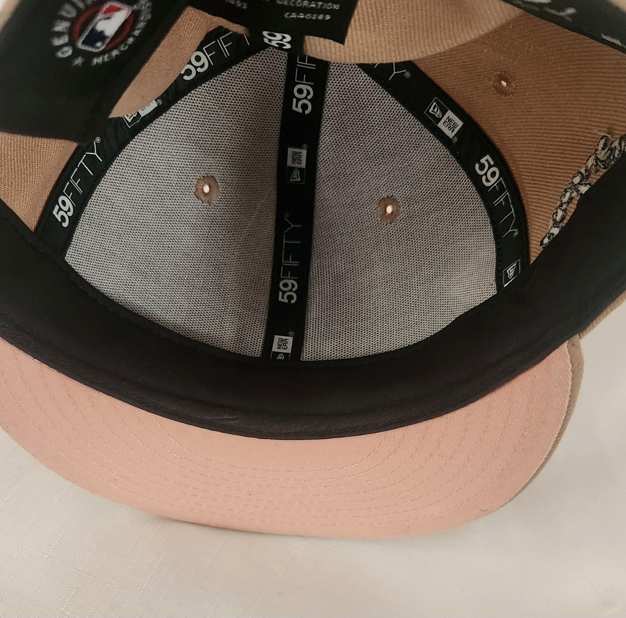 Cooperstown Collection × New Era Men's Los Angeles Dodgers New Era x Joe Freshgoods Tan Khaki Size ONE SIZE - 10 Thumbnail