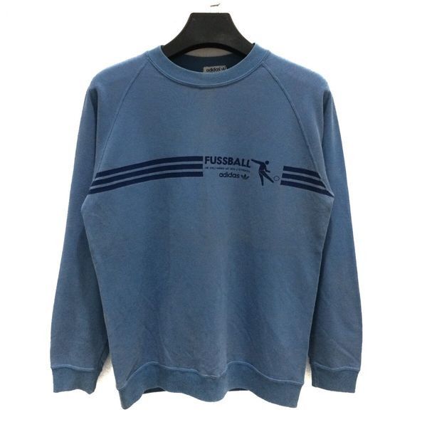 Adidas Vintage Adidas Fussball Sweatshirt Size US S / EU 44-46 / 1 - 1 Thumbnail