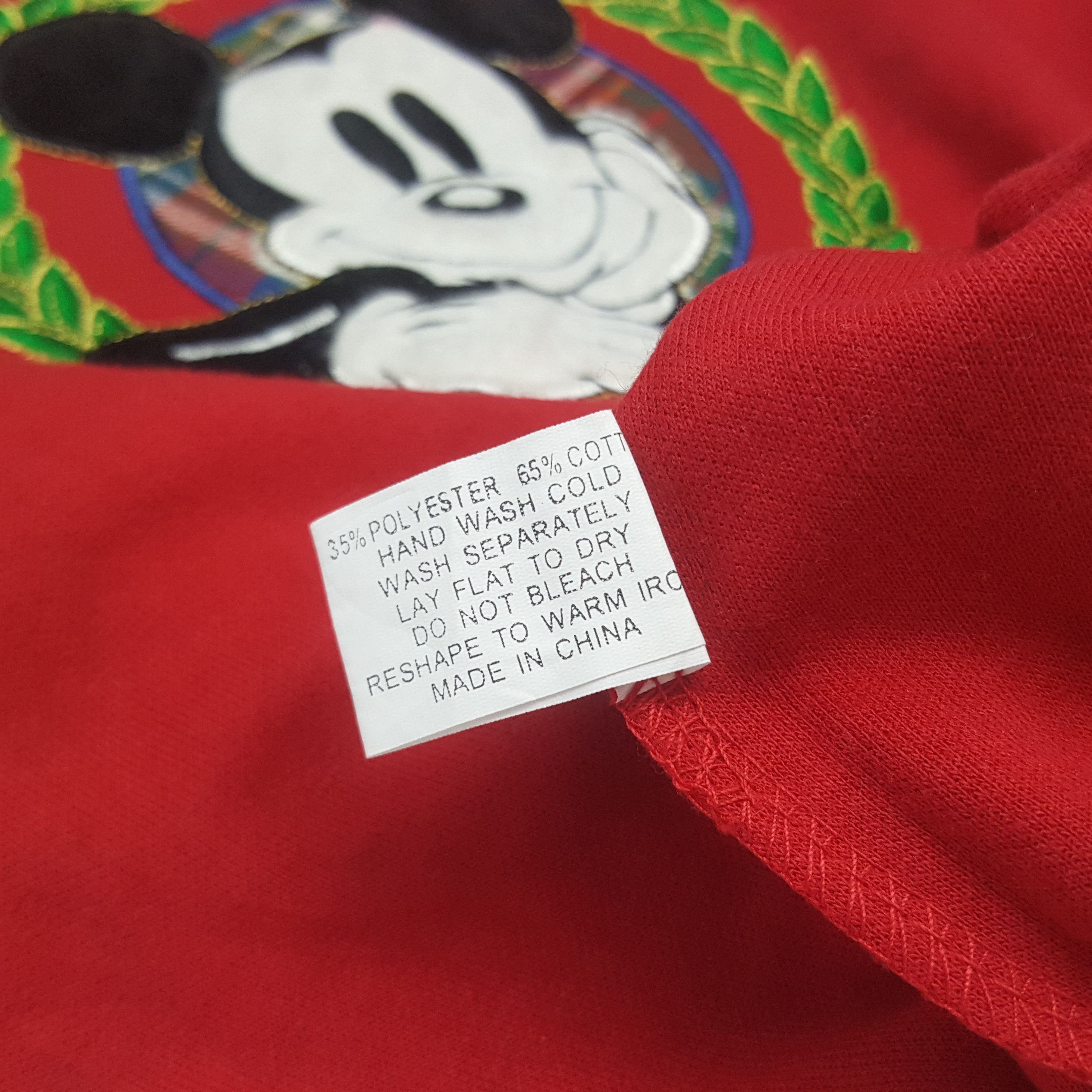 Disney × Mickey Mouse × Vintage Vintage Disney Mickey Mouse Sweatshirt Size US M / EU 48-50 / 2 - 7 Thumbnail