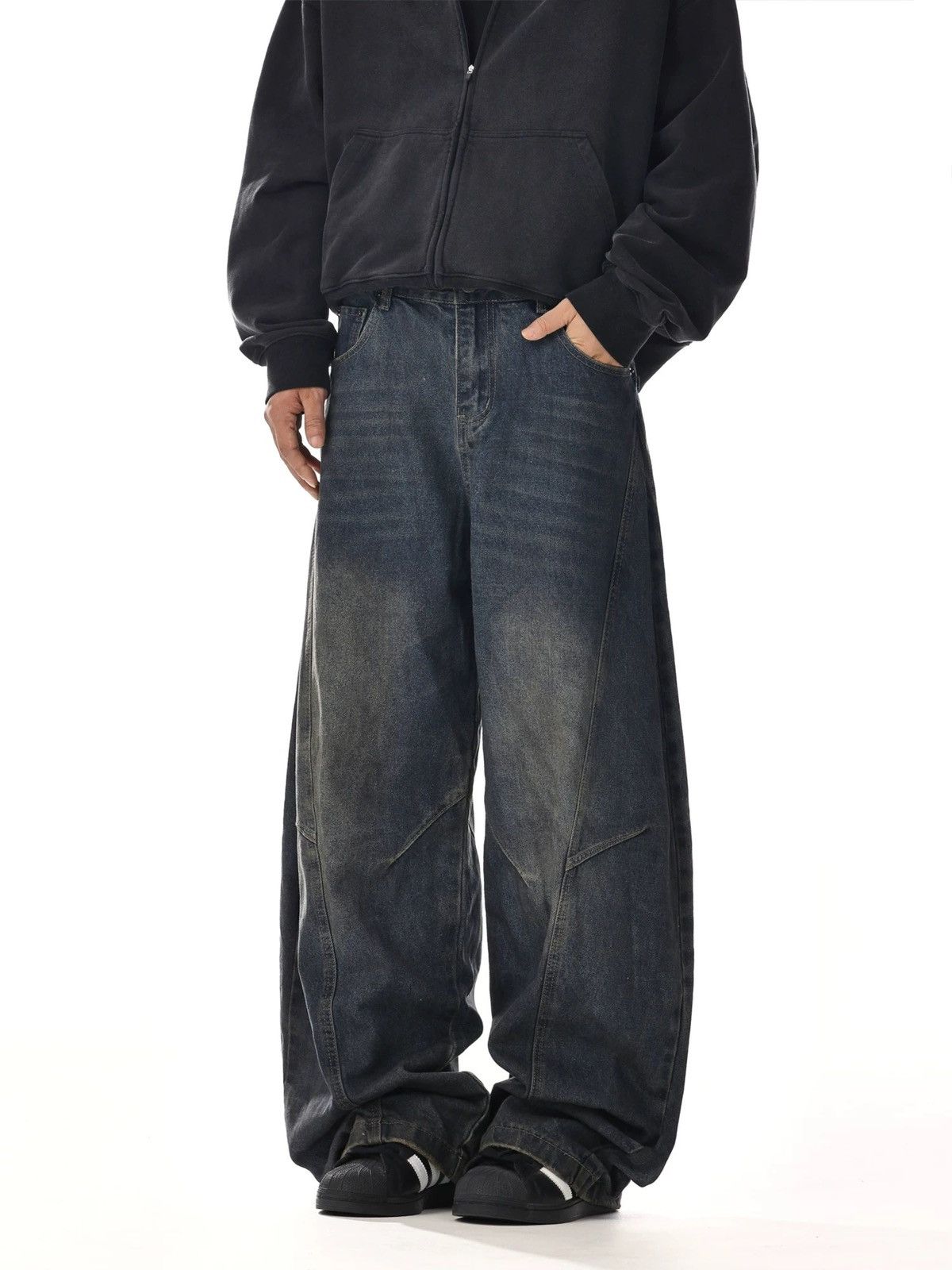 Japanese Brand × Vintage Retro punk pants Size US 31 - 1 Thumbnail