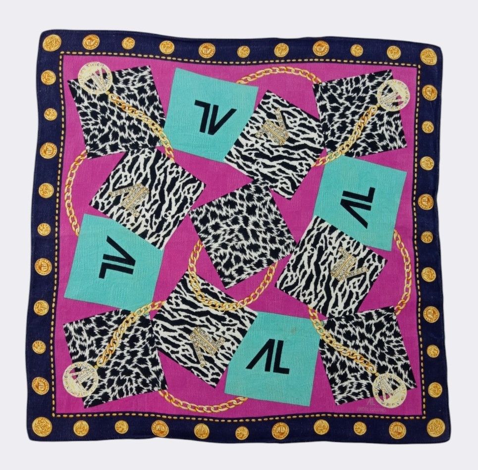 Andreluciano Vintage Andreluciano Handkerchief Neckerchief Bandana H518I Size ONE SIZE - 1 Thumbnail