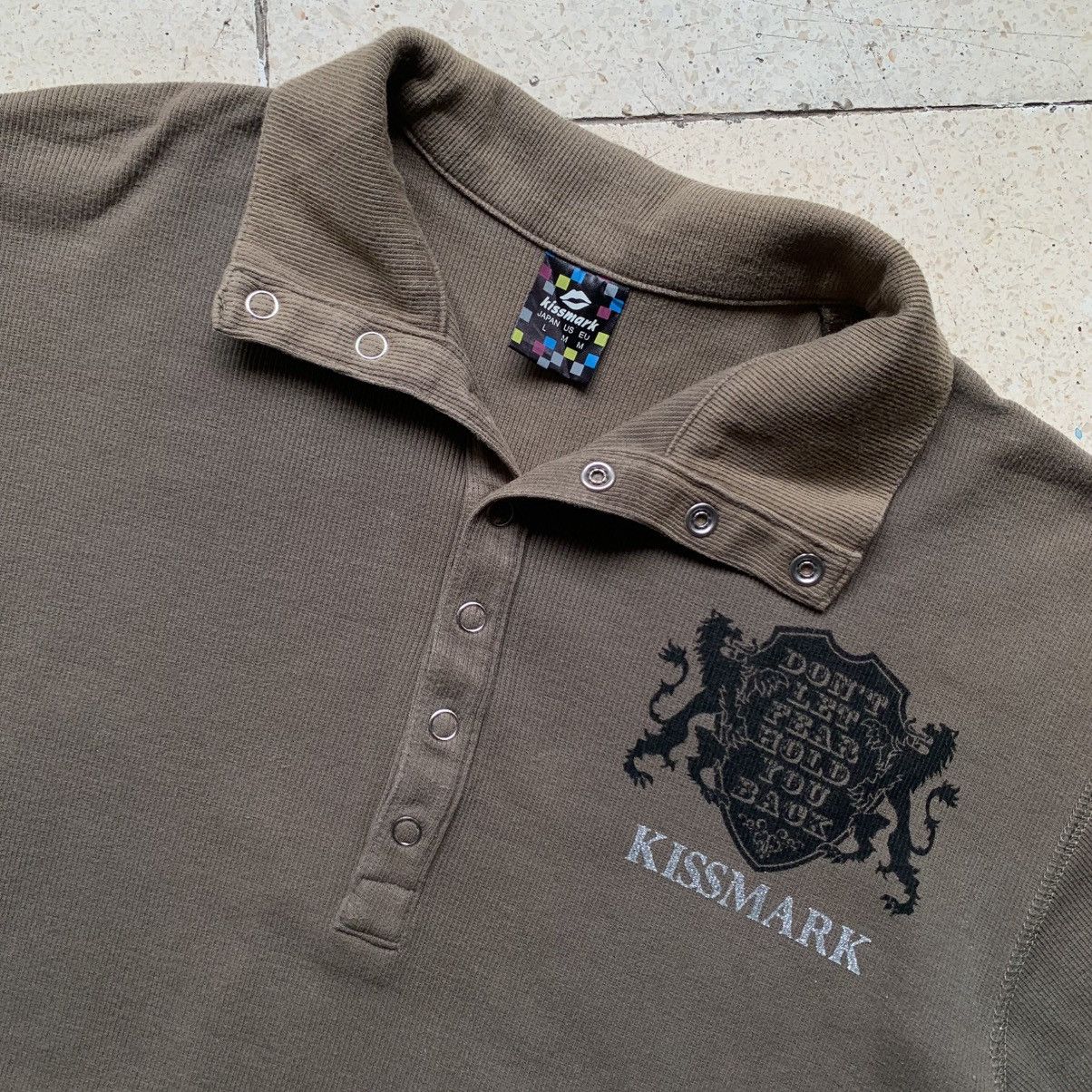 Japanese Brand Vtg 2000's kissmark poem print y2k style lgb if six was nine Size US S / EU 44-46 / 1 - 4 Thumbnail