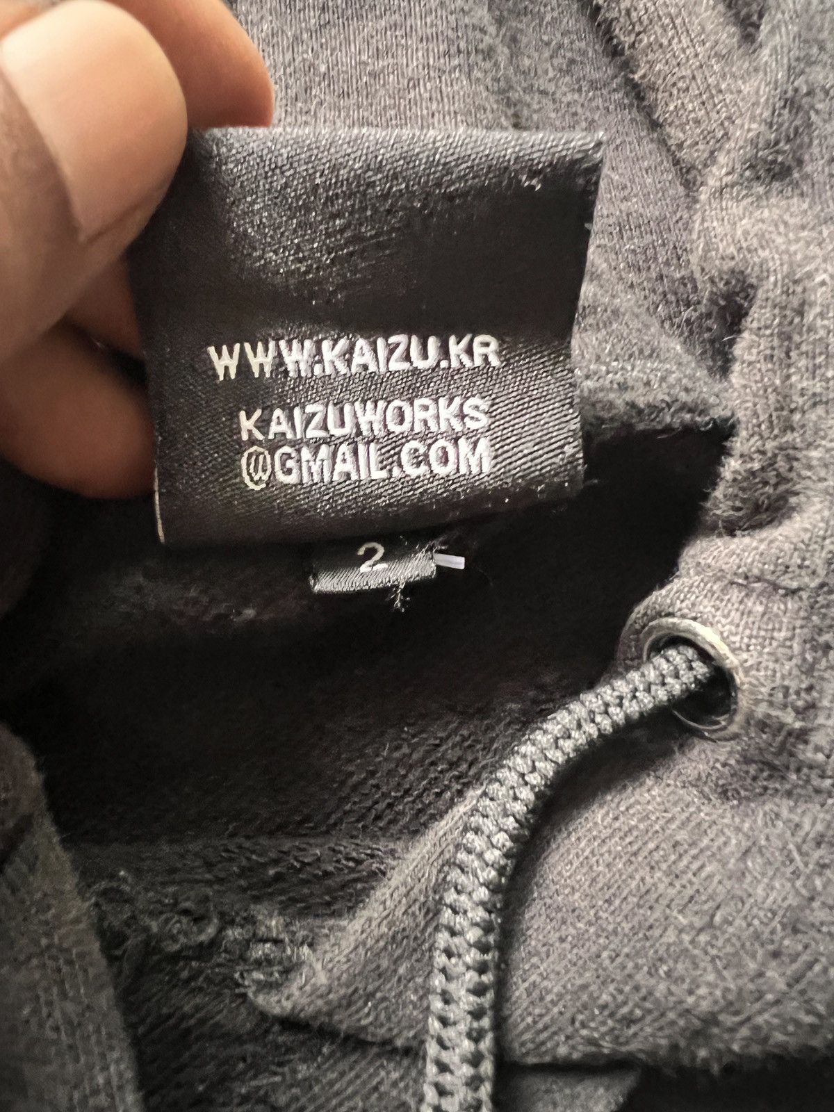 If Six Was Nine × Le Grande Bleu (L.G.B.) Kaizu Joy Division Hooded Sweater Size US L / EU 52-54 / 3 - 9 Thumbnail