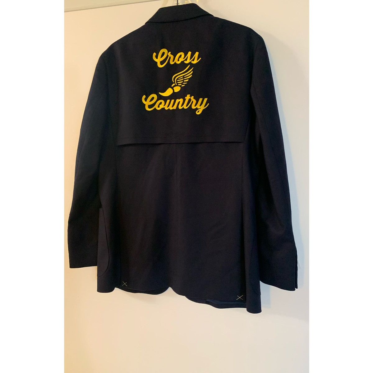 Noah NOAH CROSS COUNTY EMBROIDERED LOGO BLAZER JACKET Size 40R - 12 Thumbnail