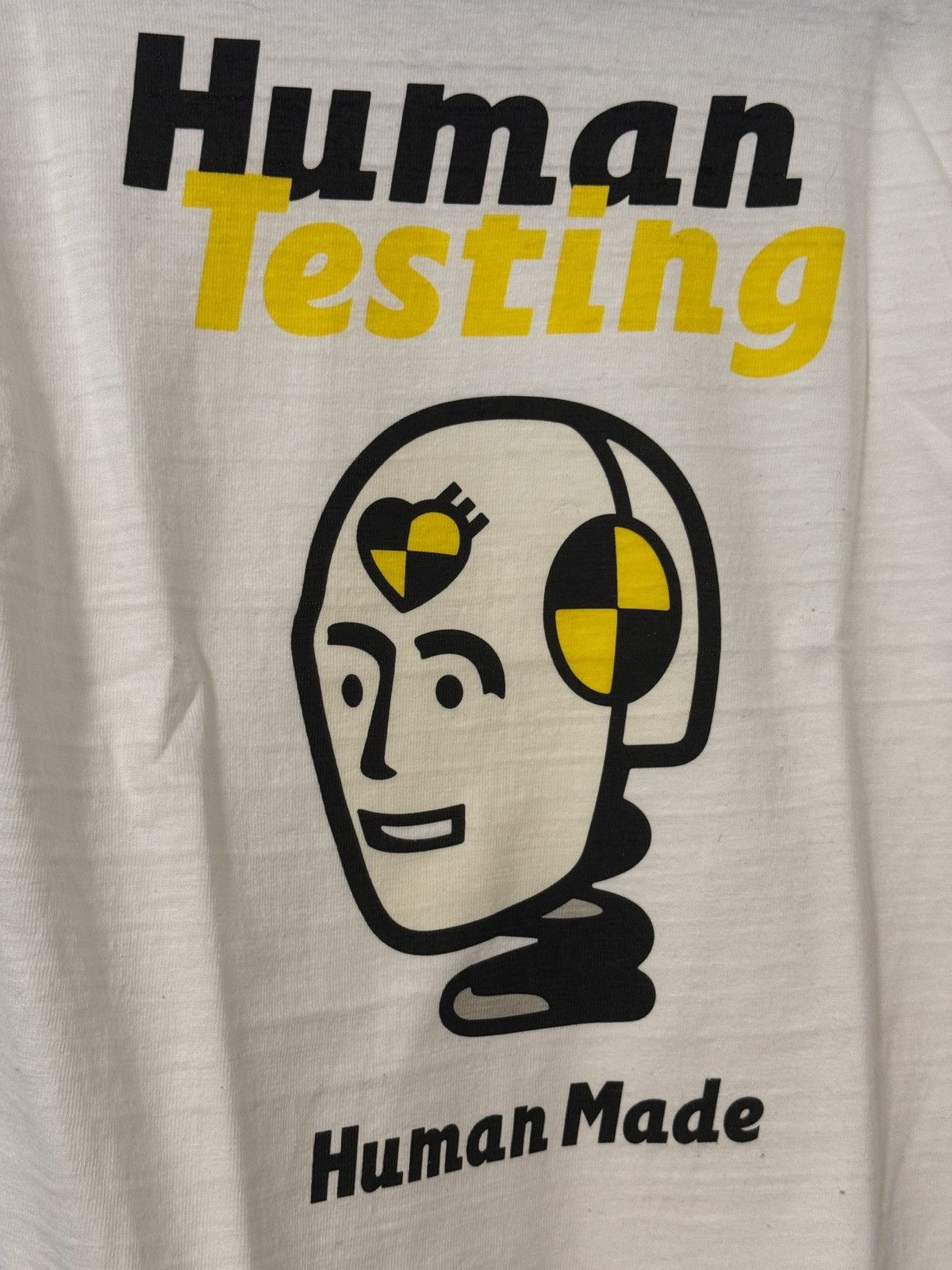 A$AP Rocky × AWGE × Human Made HUMAN MADE x AWGE Human Testing Tee (ASAP Rocky) White Size US S / EU 44-46 / 1 - 2 Thumbnail