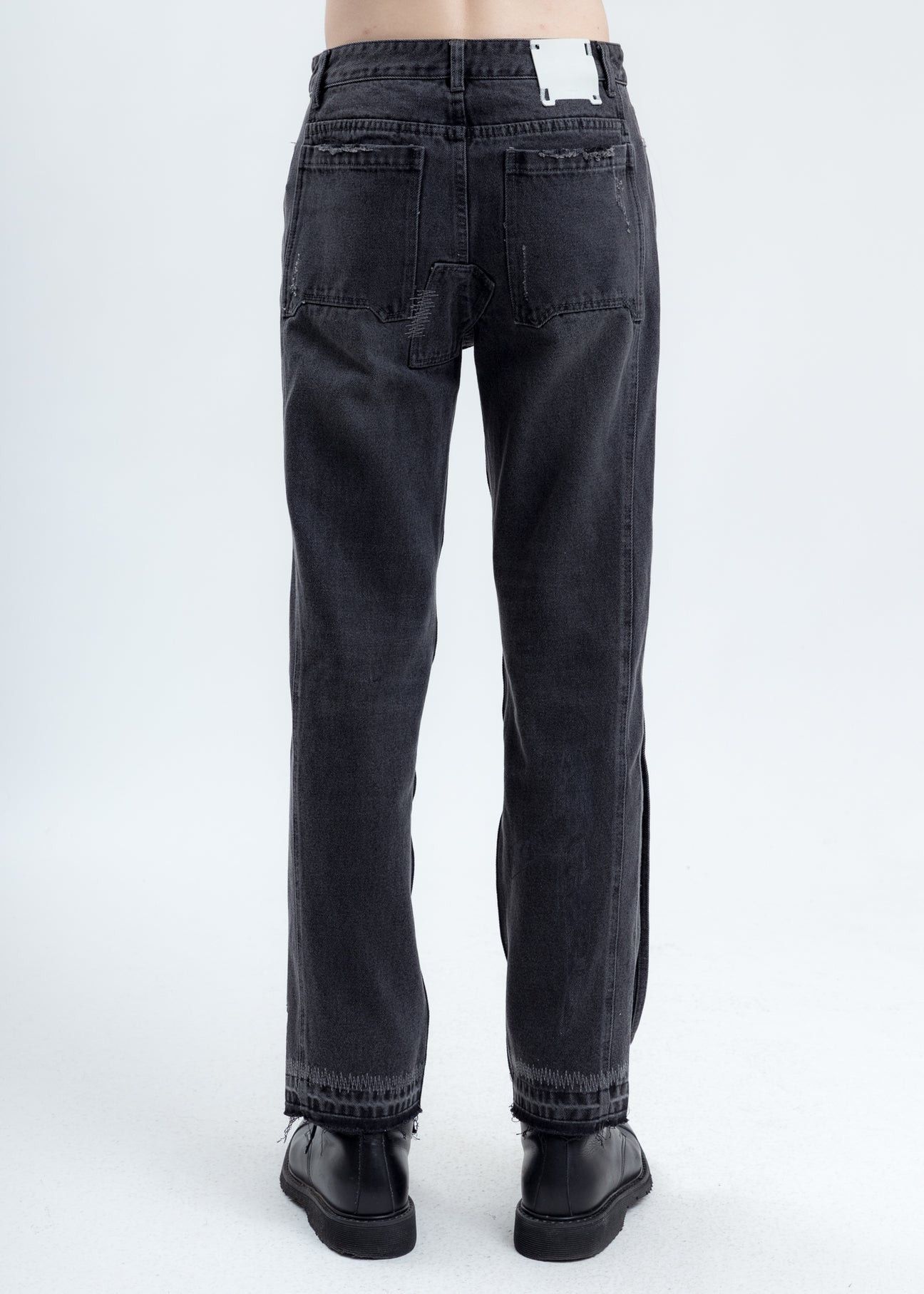 Y/Project C2H4 Distressed Layered Jeans 1 / 100 Rare Special Edition Size US 28 / EU 44 - 4 Thumbnail