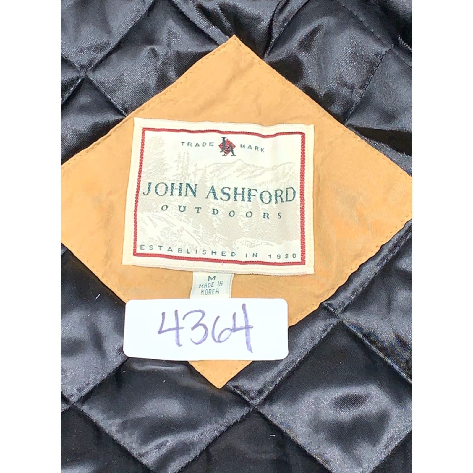 Vintage VINTAGE John Ashford Outdoors Jacket Mens M Black Quilted Anorak Size US M / EU 48-50 / 2 - 3 Thumbnail