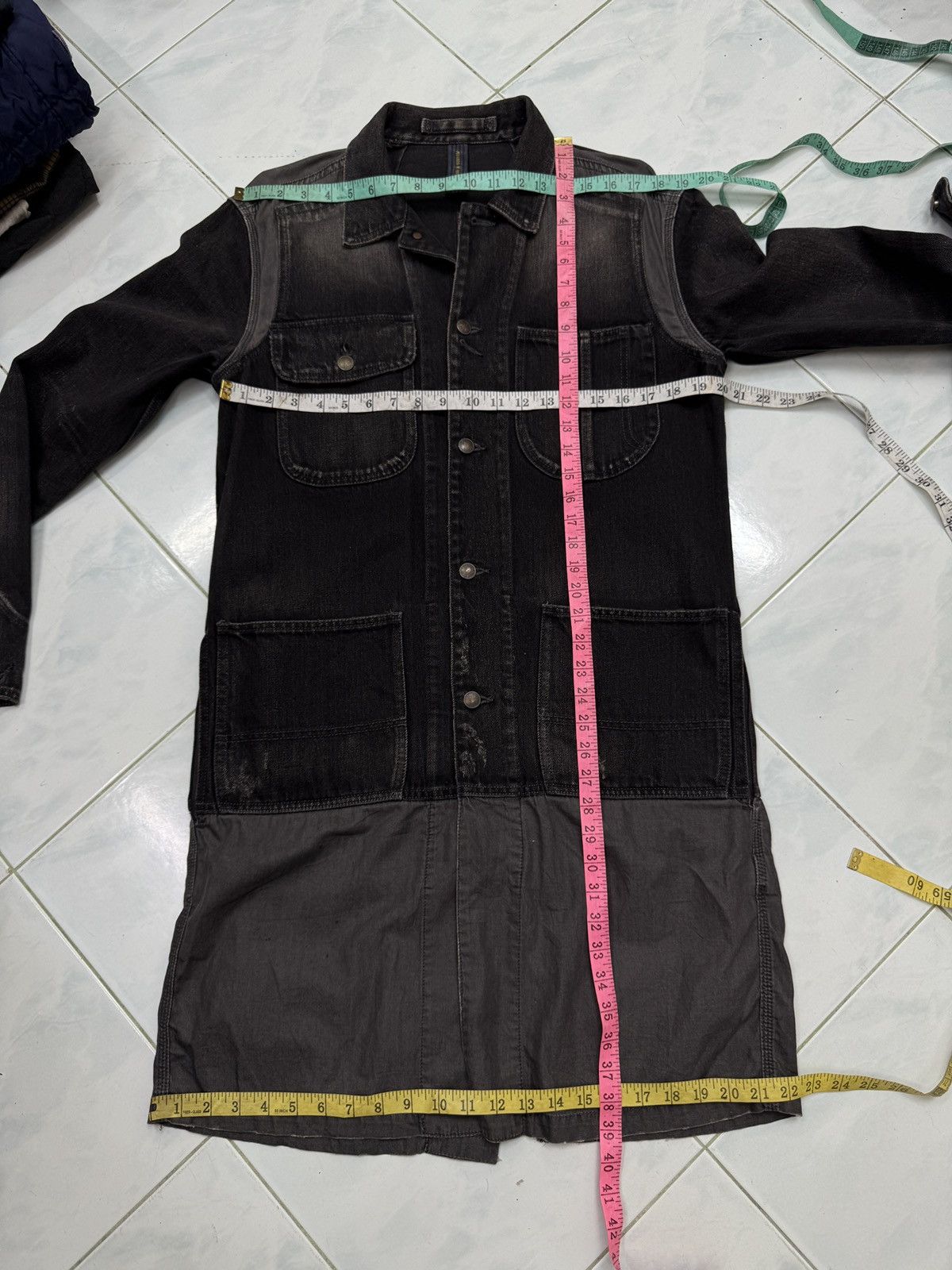 Maison MIHARA YASUHIRO 🔥🔥🔥ARCHIVE AW15 MIHARAYASUHIRO DENIM JACKET Size US M / EU 48-50 / 2 - 14 Thumbnail