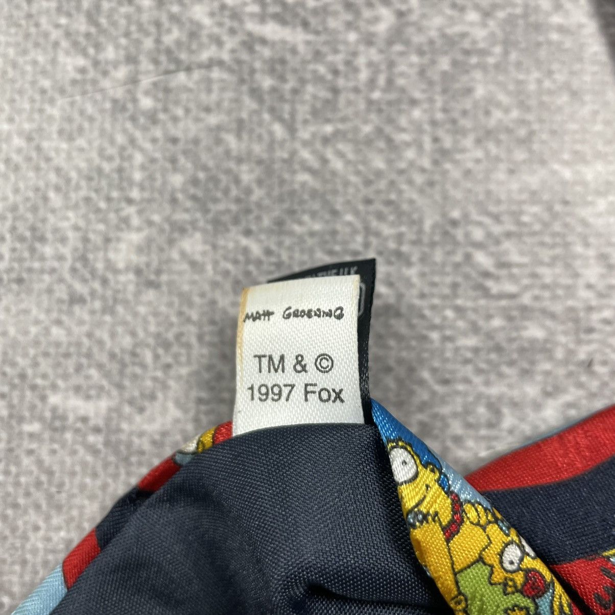 The Simpsons Vintage 97 The Simpsons Mark And Spencer Tie Size ONE SIZE - 5 Thumbnail