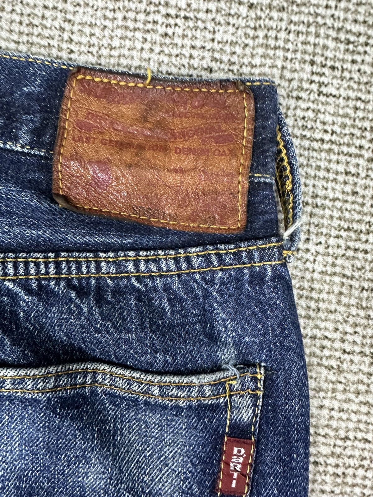 Studio D'Artisan High End Studio D’Artisan Selvedge Japan Denim 29x29 D749 Size US 29 - 7 Thumbnail