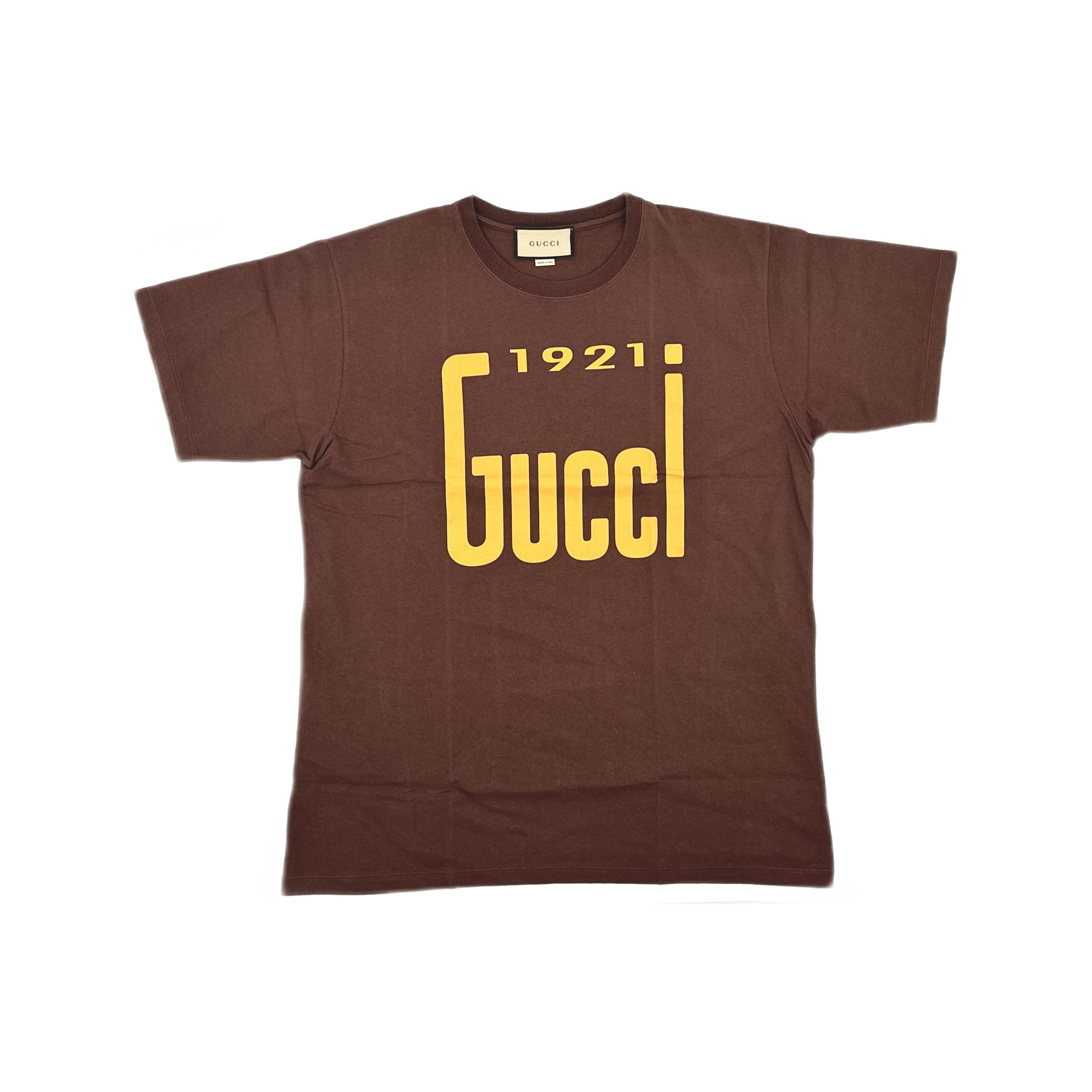 Gucci Gucci 1921 Logo Print T-Shirt Size L Size US L / EU 52-54 / 3 - 1 Thumbnail
