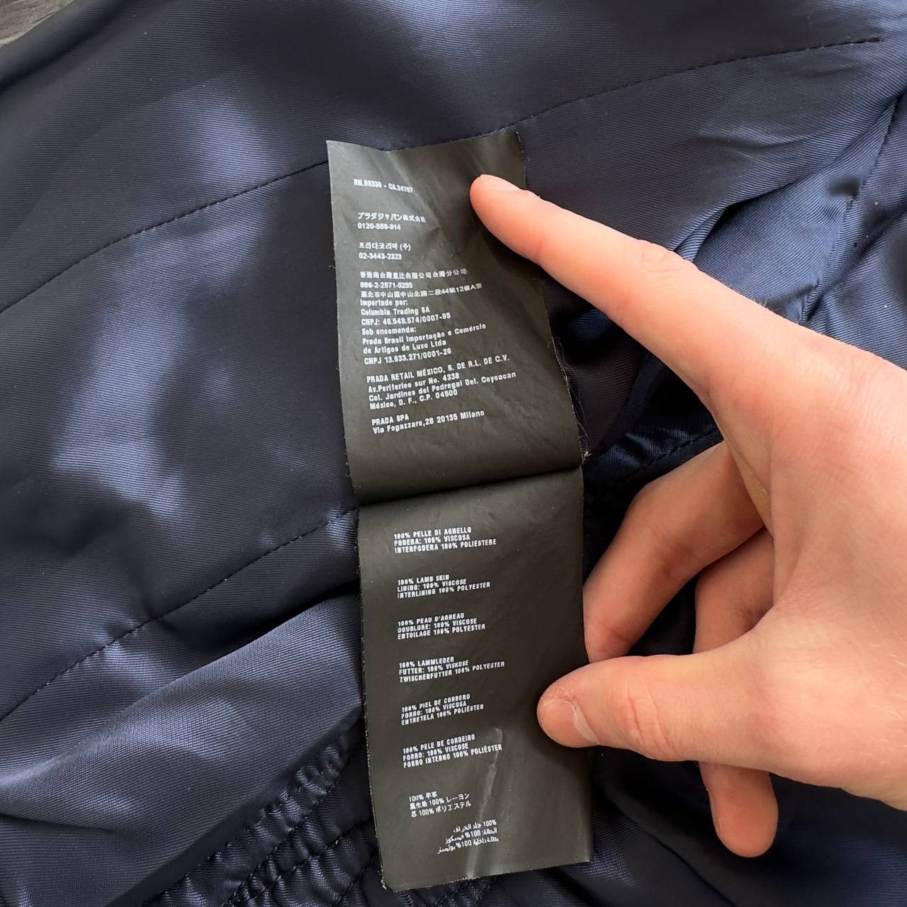 Prada PRADA F/W 2013 BIKER LAMBSKIN LEATHER JACKET RARE ARCHIVE Size M / US 6-8 / IT 42-44 - 16 Thumbnail