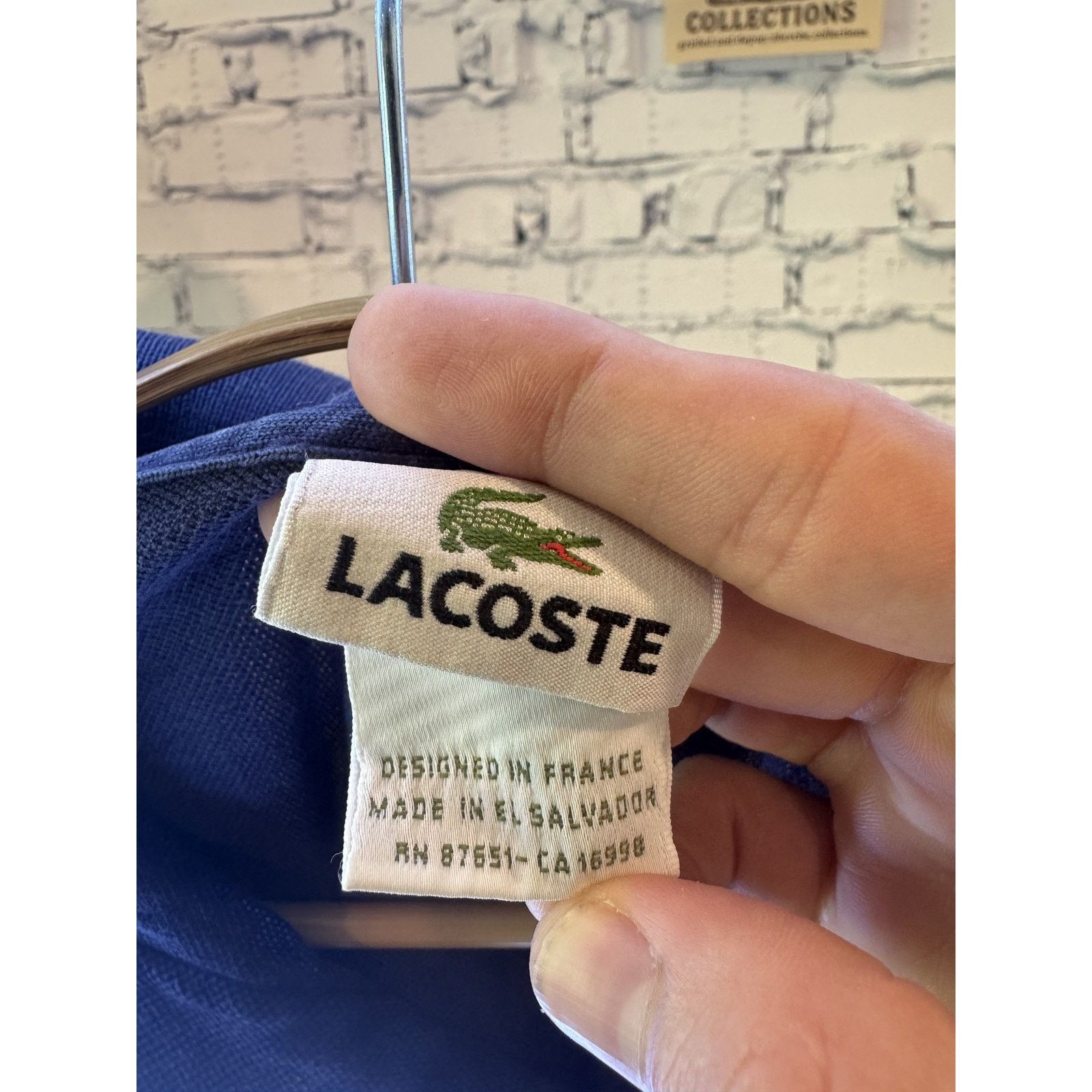 Lacoste Lacoste M Classic Short Sleeve Croc Embroidered Golf Shirt Size US M / EU 48-50 / 2 - 5 Thumbnail