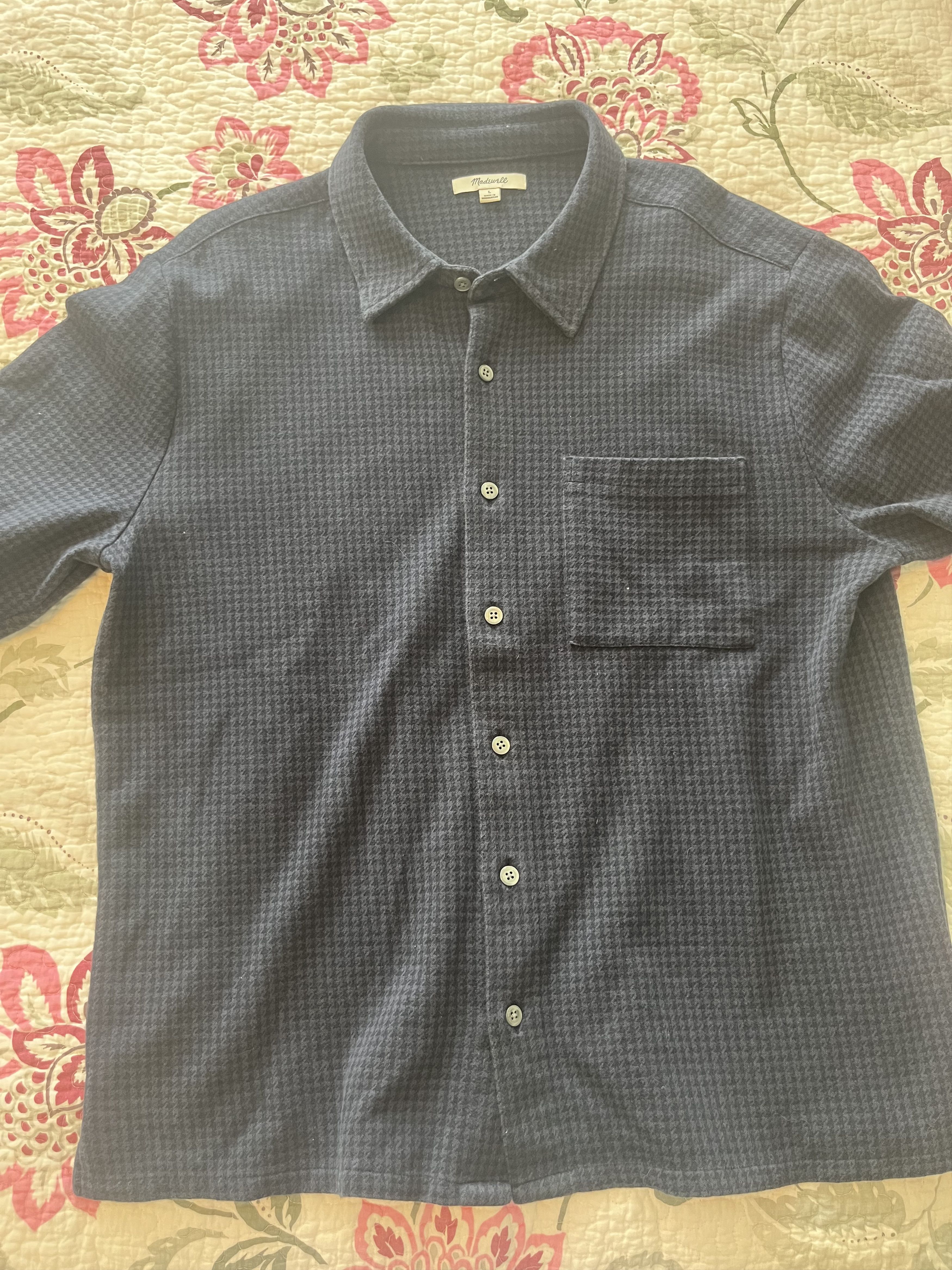 Madewell Button Up Fleece Shirt Size US L / EU 52-54 / 3 - 2 Thumbnail