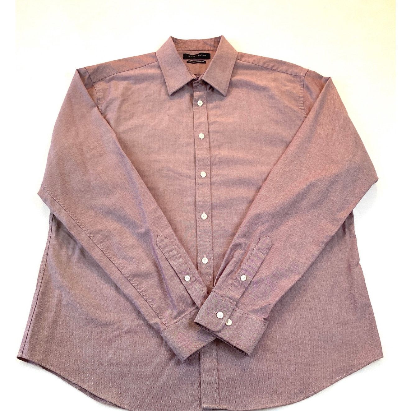 Tommy Hilfiger Tommy Hilfiger Mauve Athletic Stretch Long Sleeve Size 17 Size US XL / EU 56 / 4 - 1 Thumbnail