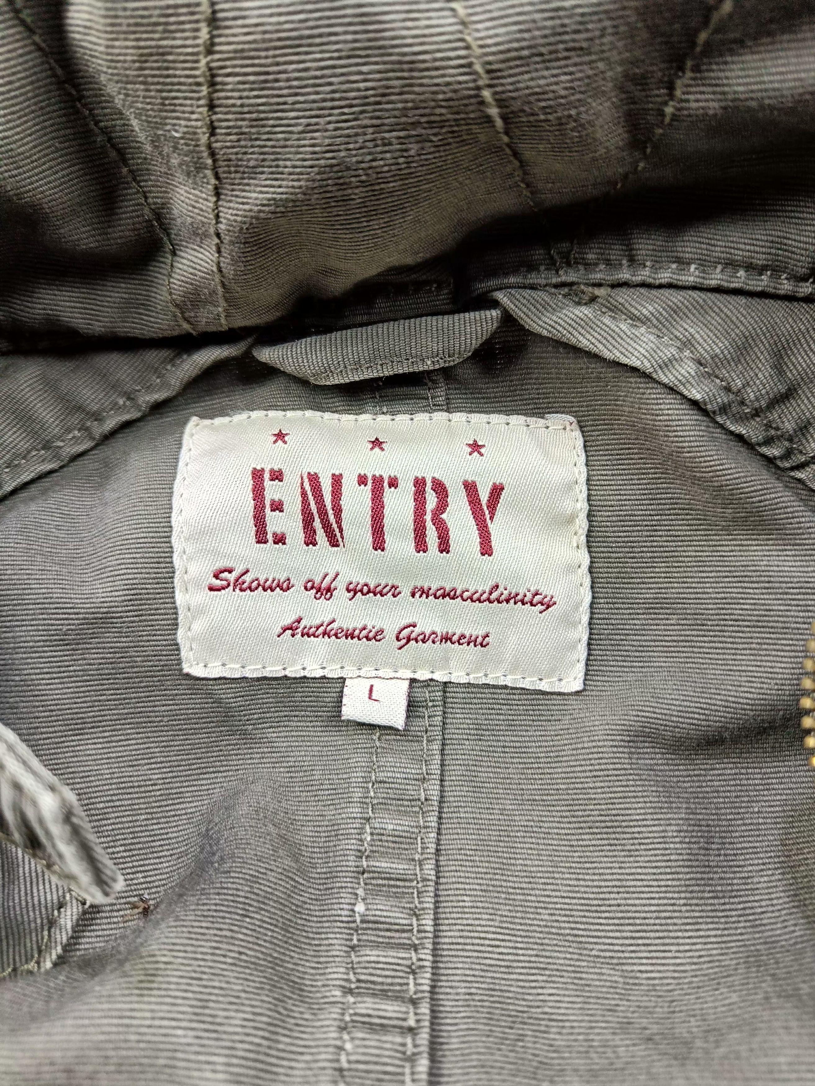 Japanese Brand ENTRY Military Utility Jacket Size US L / EU 52-54 / 3 - 11 Thumbnail