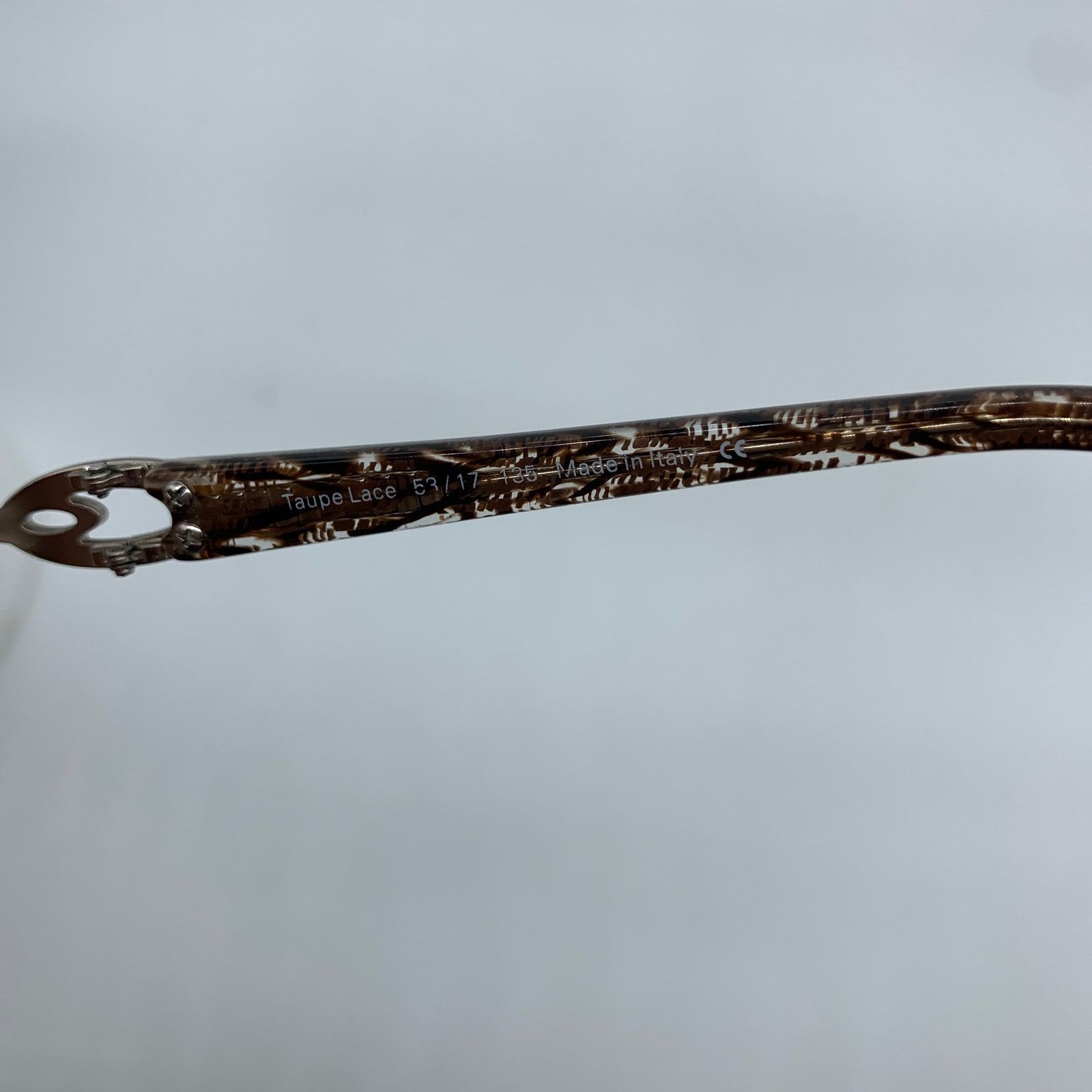 Other Women's Prescription Glasses Taupe Lace 3/17-155 Size ONE SIZE - 3 Thumbnail