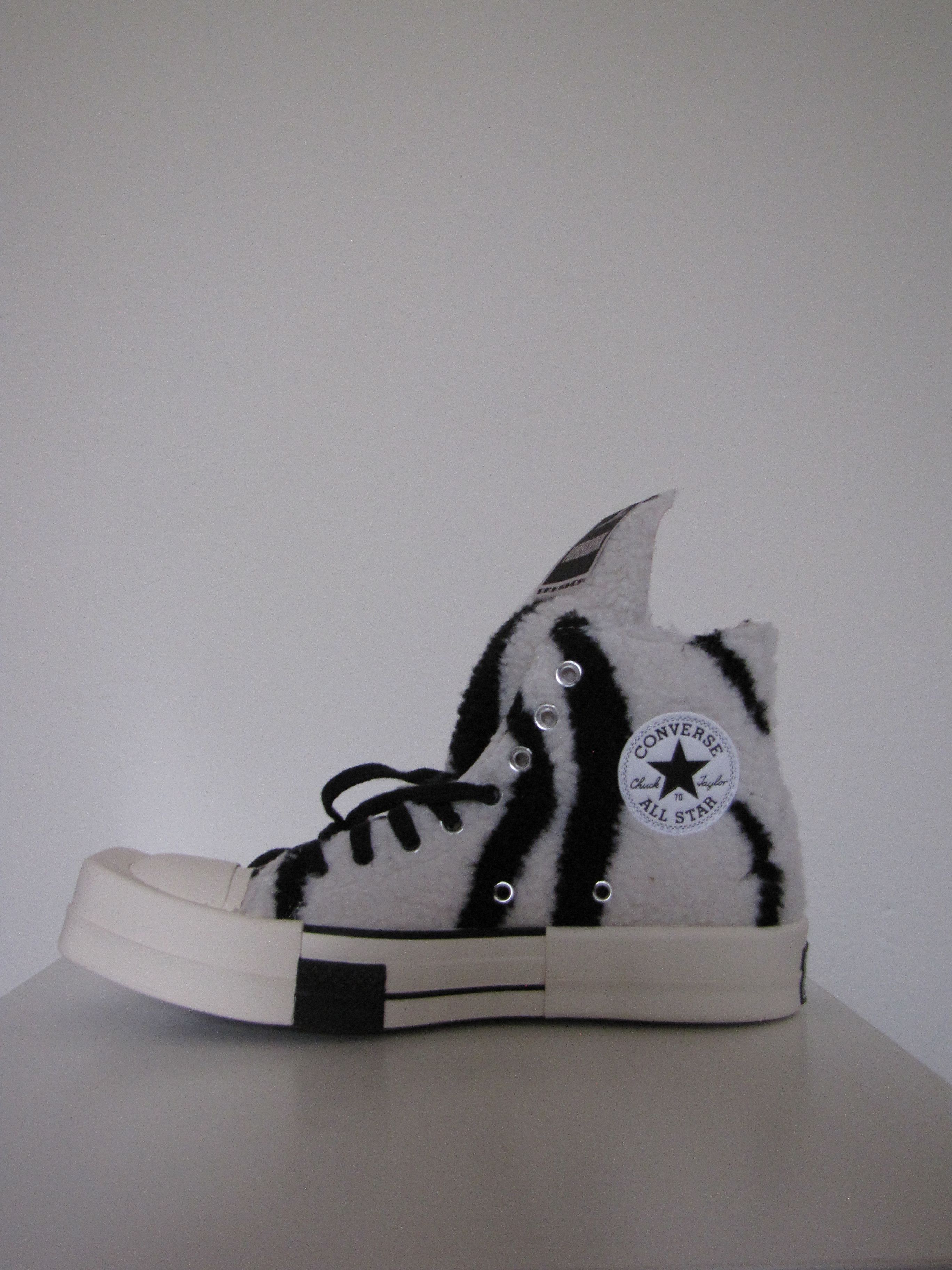 Converse × Rick Owens Drkshdw Converse x Rick Owens DRKSHDW Size US 7.5 / EU 40-41 - 3 Thumbnail