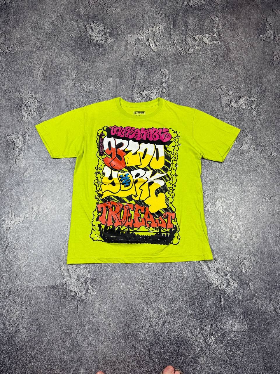 Zoo York Y2K Zoo York Graffiti Green 2000s T-shirt Streetwear Size US L / EU 52-54 / 3 - 1 Thumbnail
