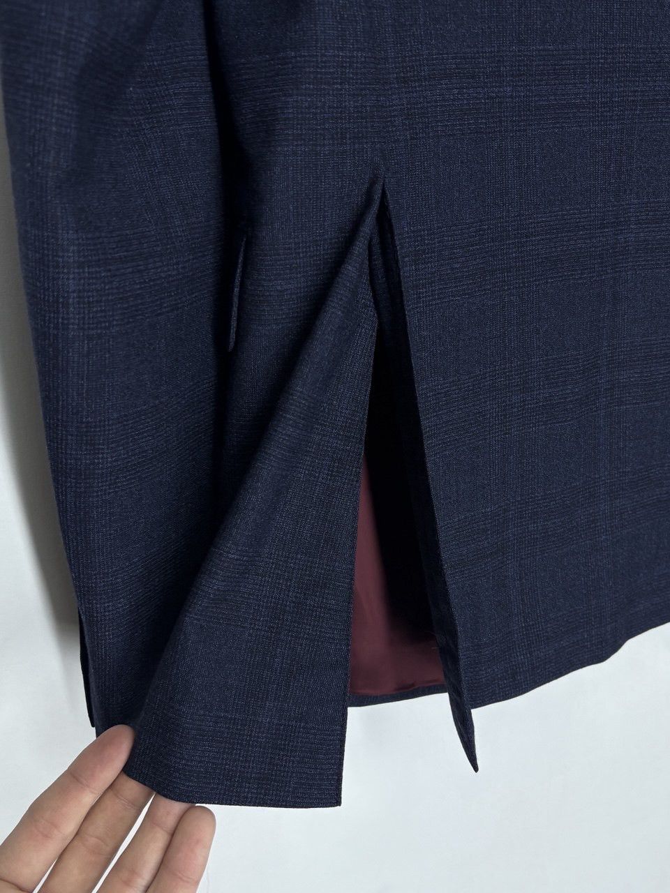 Boggi Boggi Milano x Loro Piano Ing Wool Checked Blazer Men’s 48R Size 48R - 13 Thumbnail
