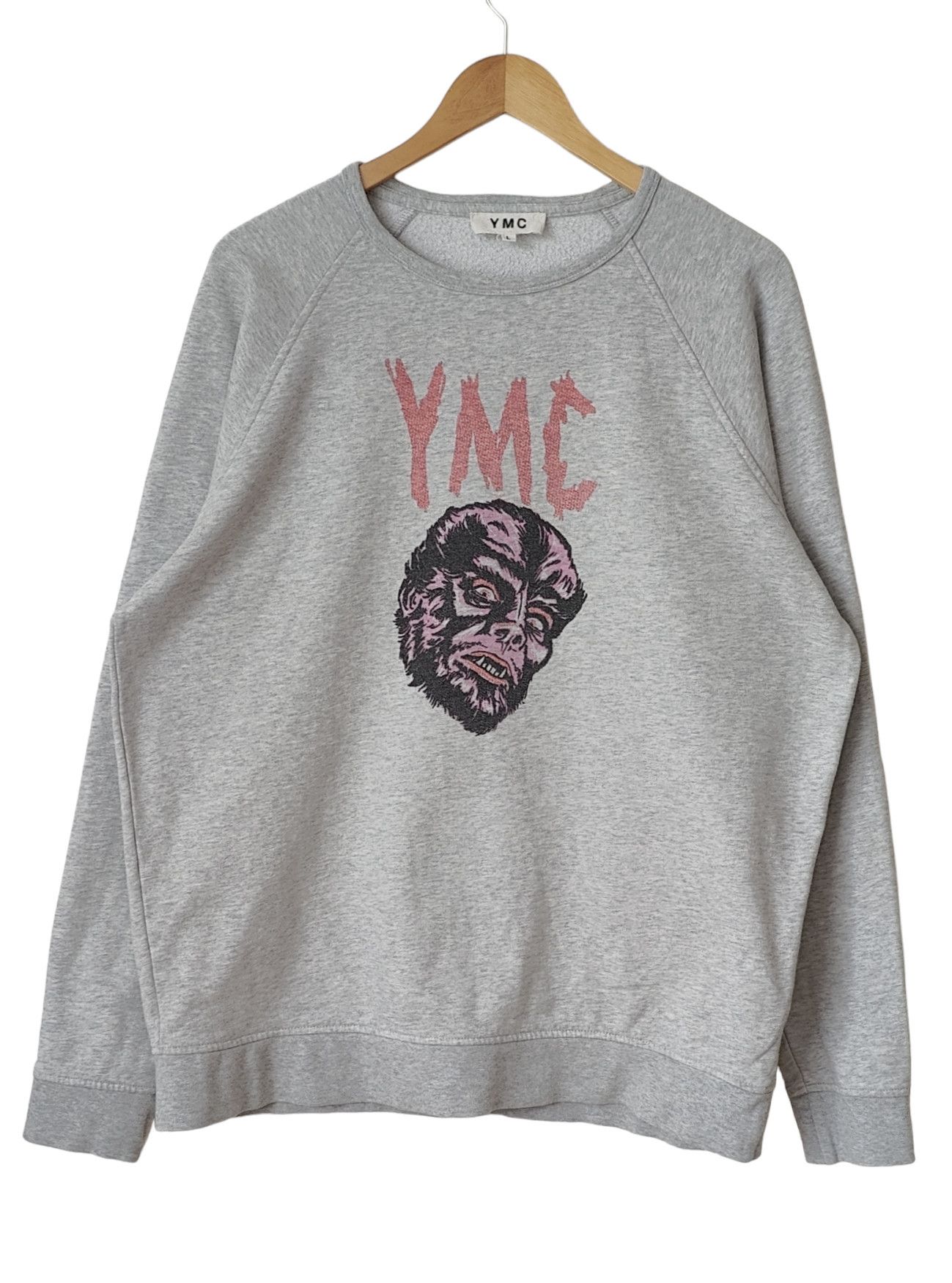 YMC YMC You Must Create Werewolf Sweatshirt Crewneck Size US L / EU 52-54 / 3 - 1 Thumbnail