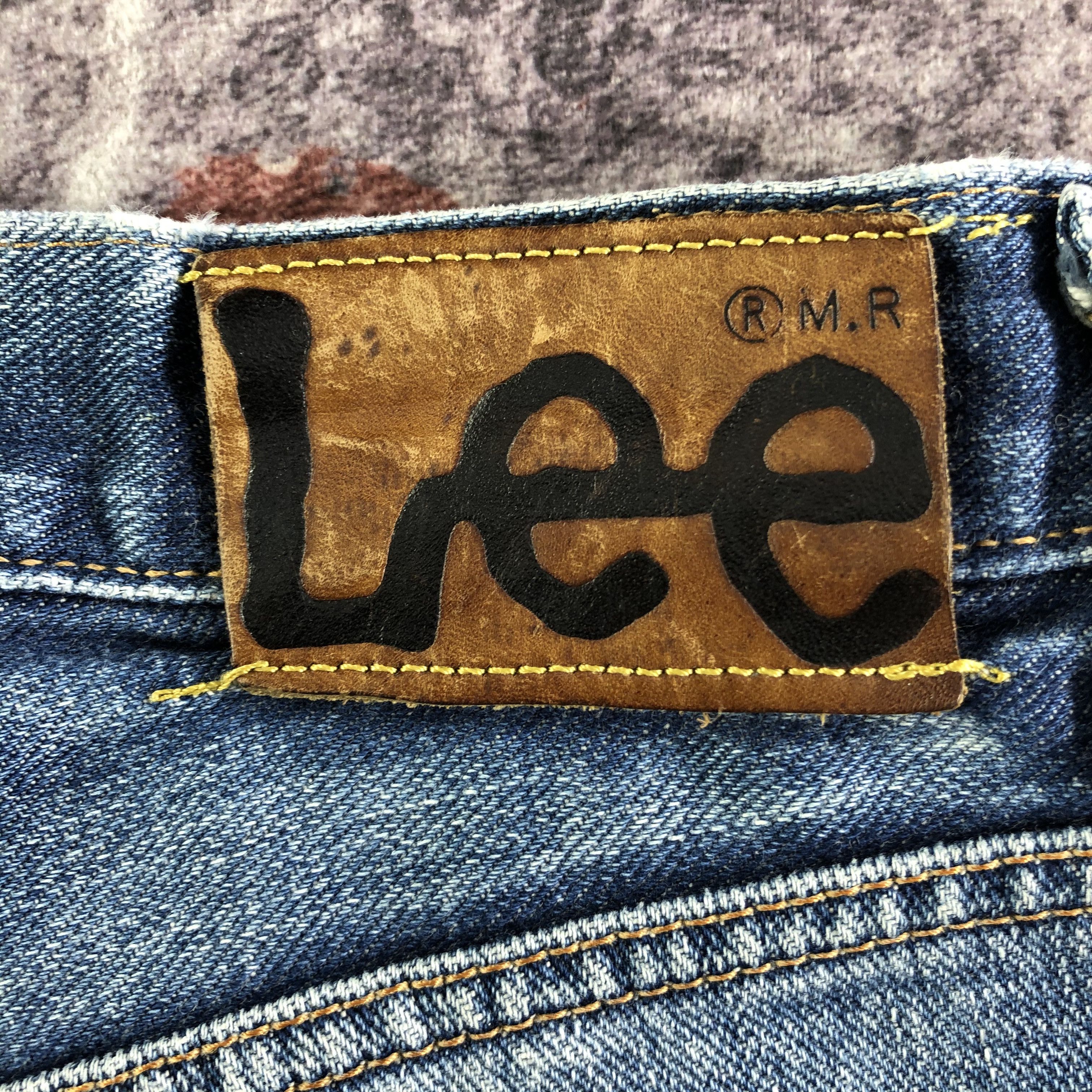 Lee Vintage Blue Wash Lee Selvedge Jeans-JM3690 Size US 30 / EU 46 - 6 Thumbnail