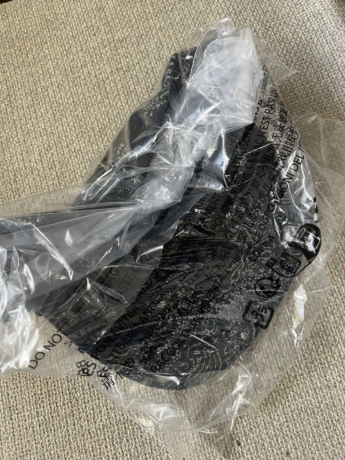 Supreme Supreme Bandana Jacquard Denim Camp Cap Black Size ONE SIZE - 2 Thumbnail