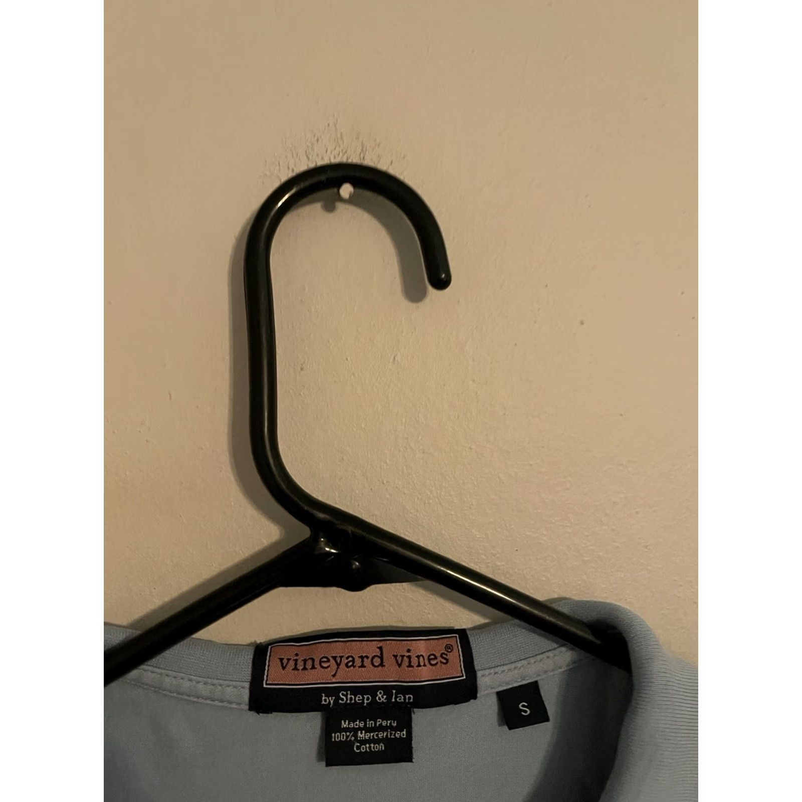 Vineyard Vines Vineyard Vines Golf Polo Shirt Men's S Light Blue Cotton Size US S / EU 44-46 / 1 - 3 Thumbnail
