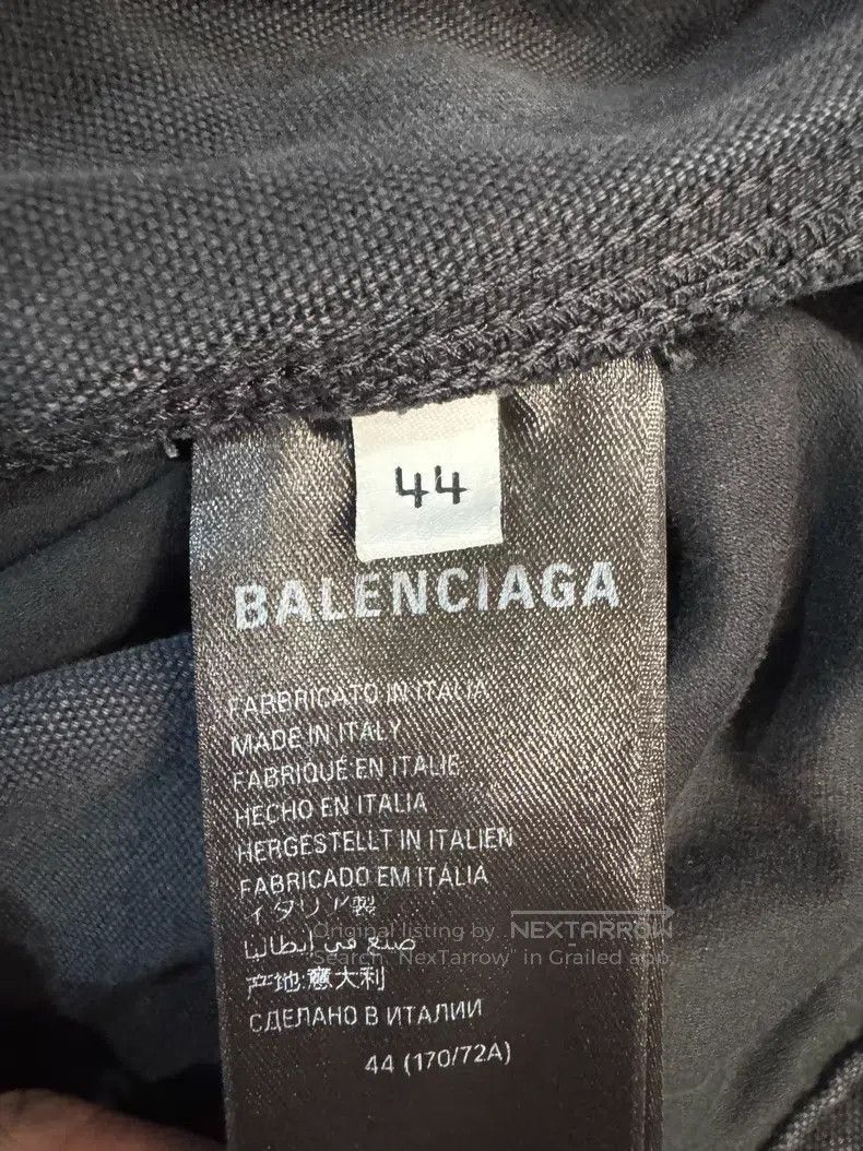 Balenciaga Balenciaga Distressed Carpenter Work Pants Size US 28 / EU 44 - 4 Thumbnail
