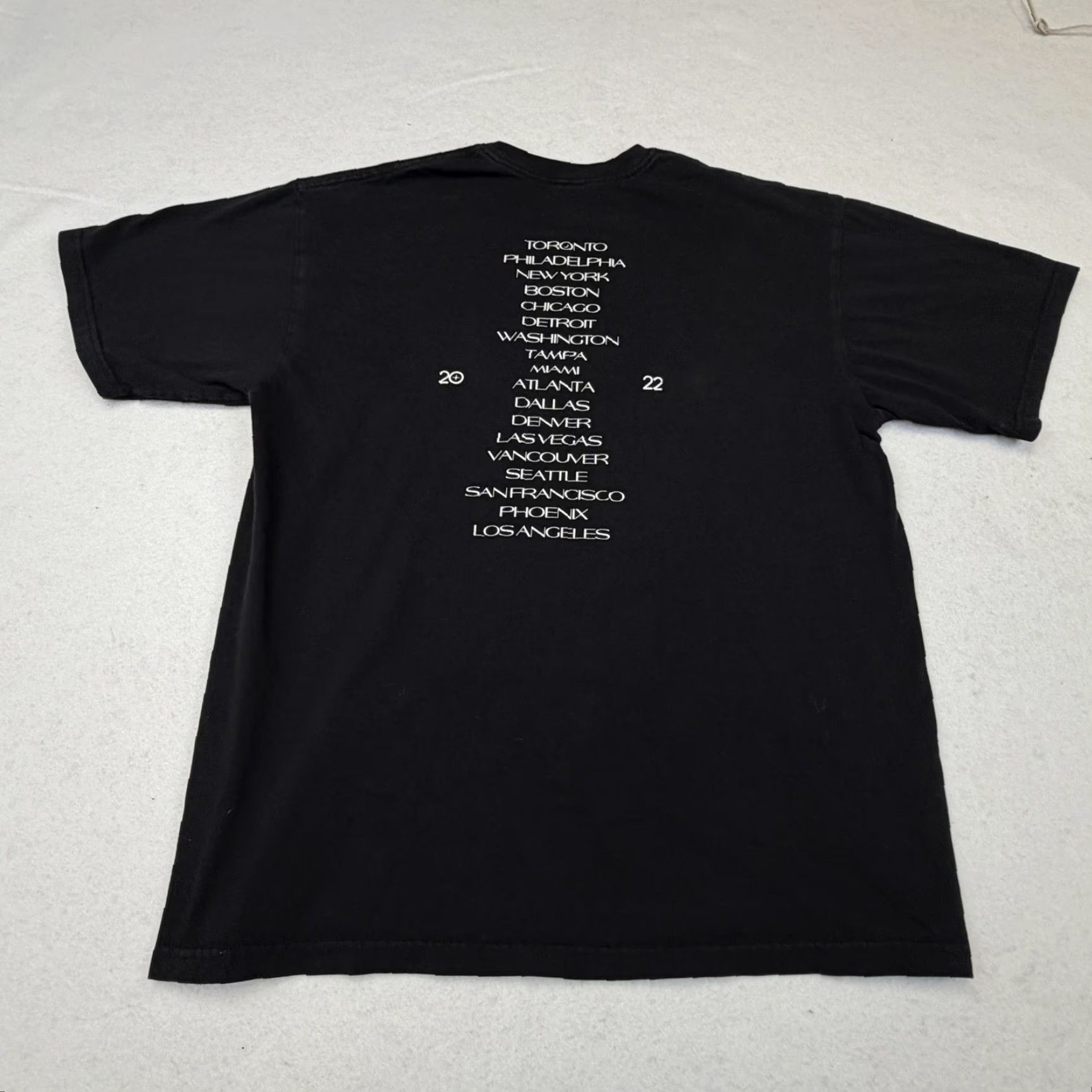 Vintage VINTAGE The Weeknd XO Shirt Mens XL Black After Hours Til Dawn Tour 2022 Graphic Tee Size US XL / EU 56 / 4 - 6 Thumbnail