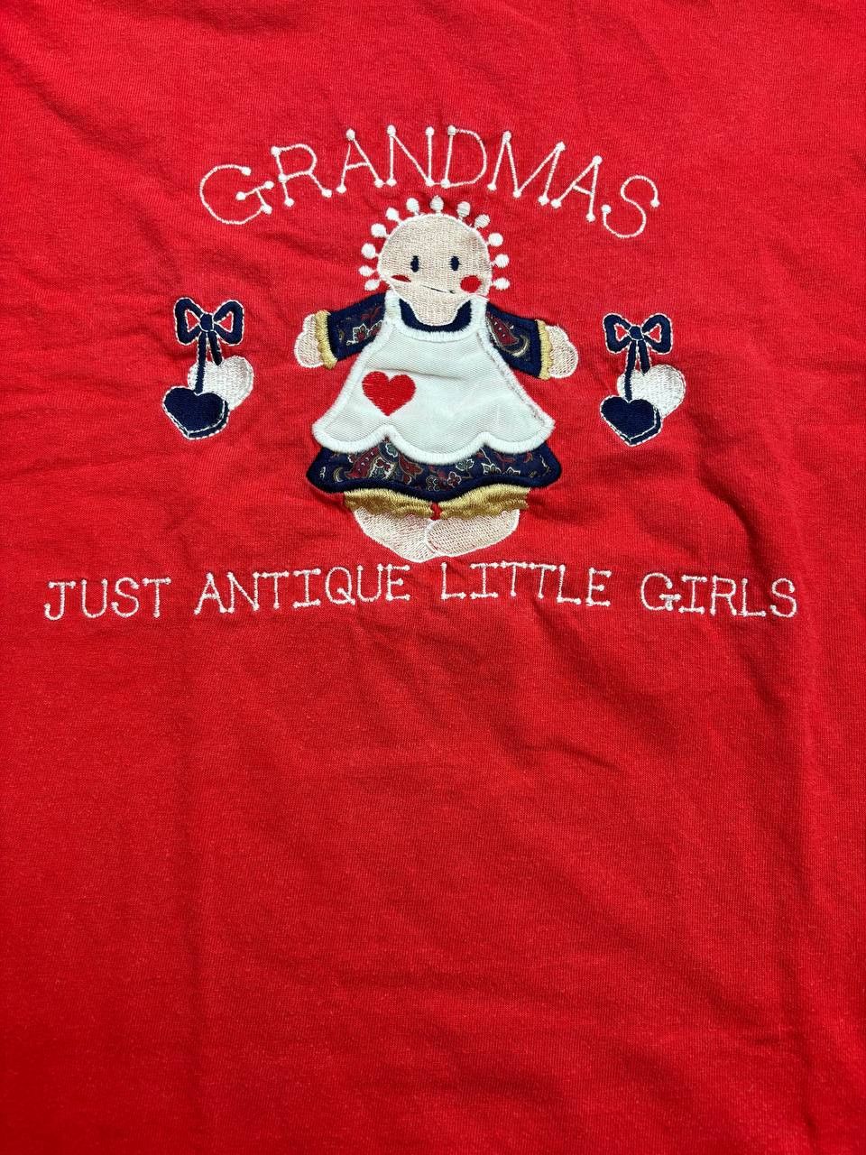 Vintage 90s Cheek-O Sportswear Grandma Embroidered Tee Single Stitch Size US M / EU 48-50 / 2 - 8 Thumbnail