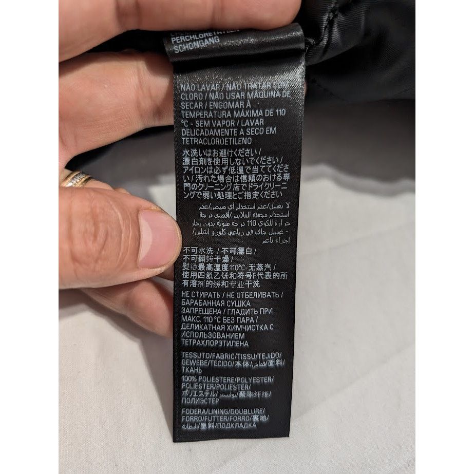 Balenciaga o1rshd1 Fleece Zip Up Jacket in Black Size US M / EU 48-50 / 2 - 15 Thumbnail
