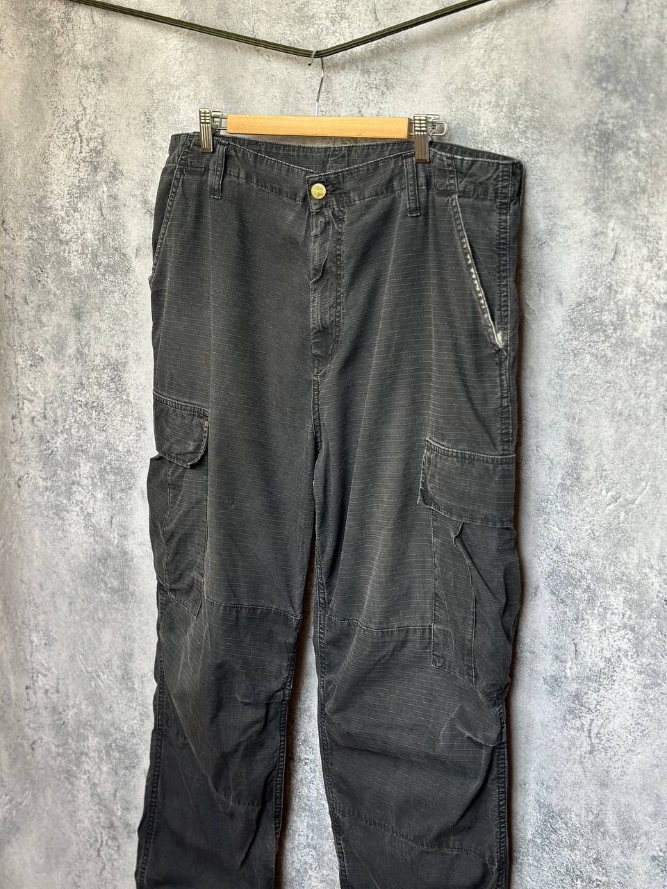 Carhartt Wip Carhartt WIP Cargo Pants Vintage Distressed Avant-Garde Size US 36 / EU 52 - 2 Thumbnail