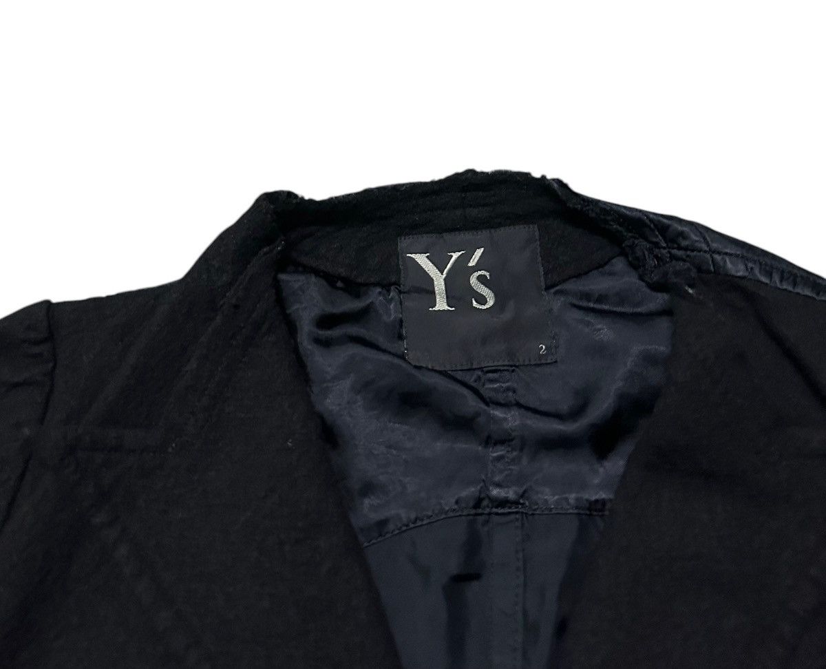 Yohji Yamamoto Y’s Yohji Yamamoto two layer linen wool coat Size S / US 4 / IT 40 - 3 Thumbnail