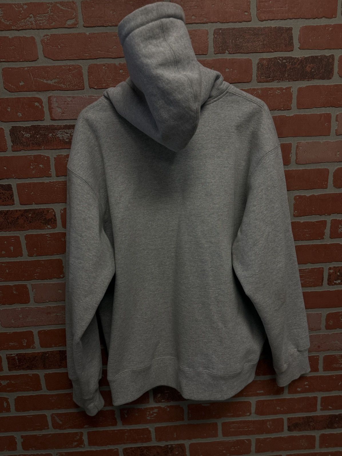 Supreme Supreme Small Box Logo Zip Up Hoodie Gray XL Tried On Size US XL / EU 56 / 4 - 2 Thumbnail