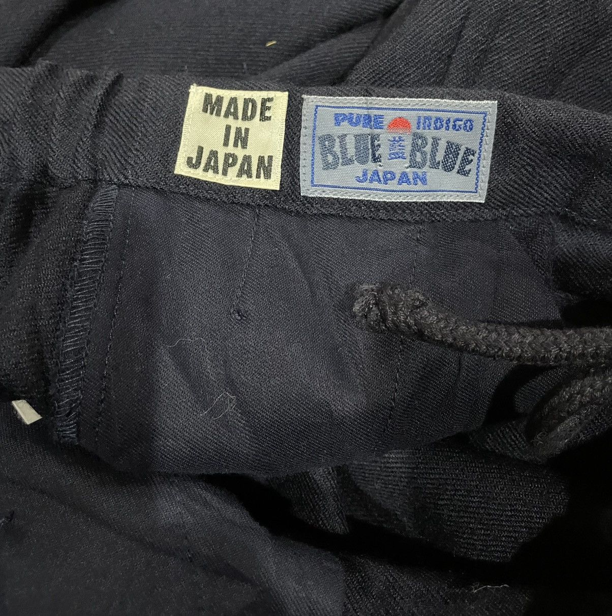 Blue Blue Japan Blue Blue Japan Pure Indigo Drop Crotch Baggy Wide Pants Size US 30 / EU 46 - 10 Thumbnail