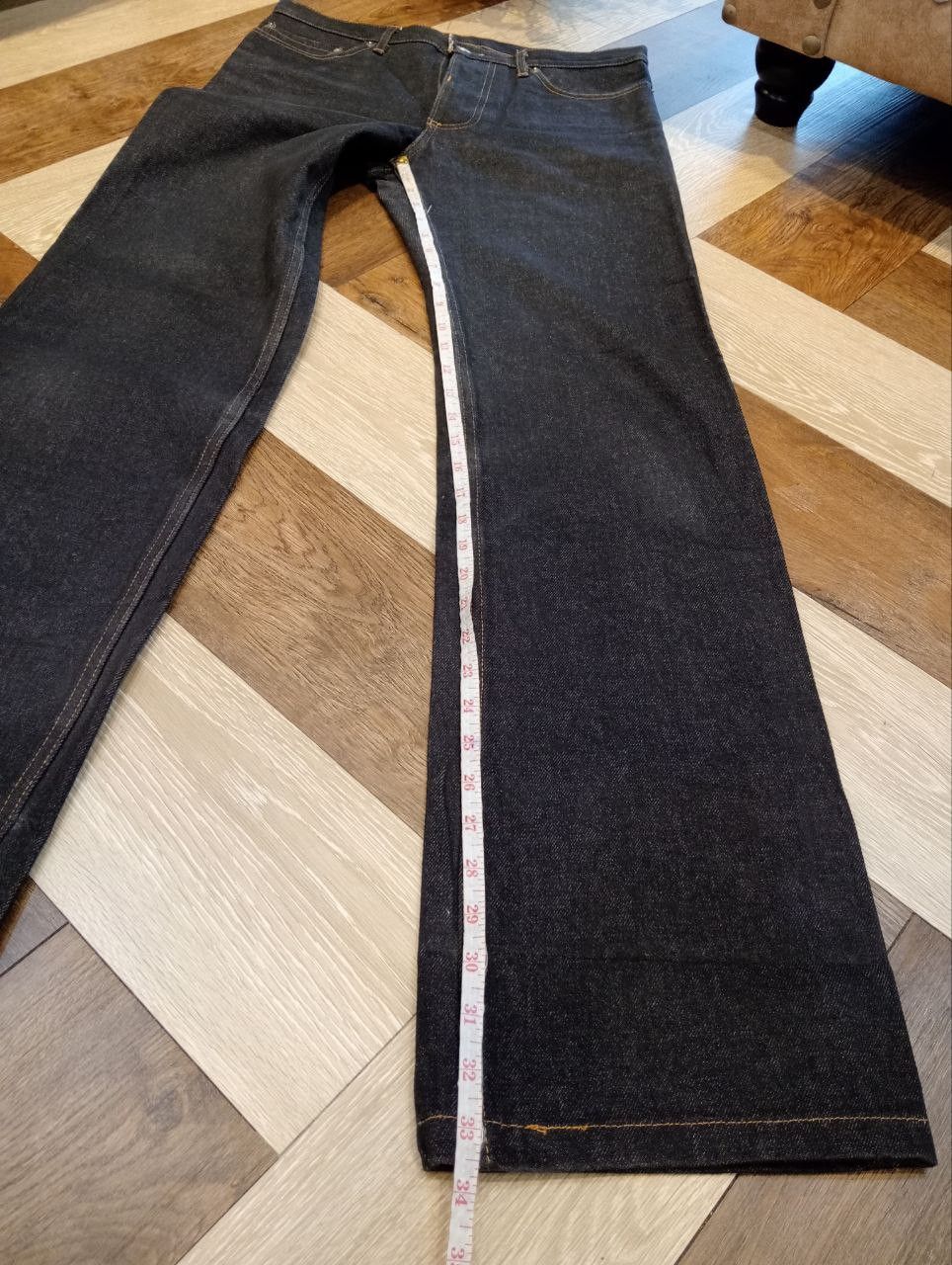 Issey Miyake ZUCCA TRAVAIL VINTAGE ISSEY MIYAKE BAGGY DENIM PANTS Size US 32 / EU 48 - 15 Thumbnail