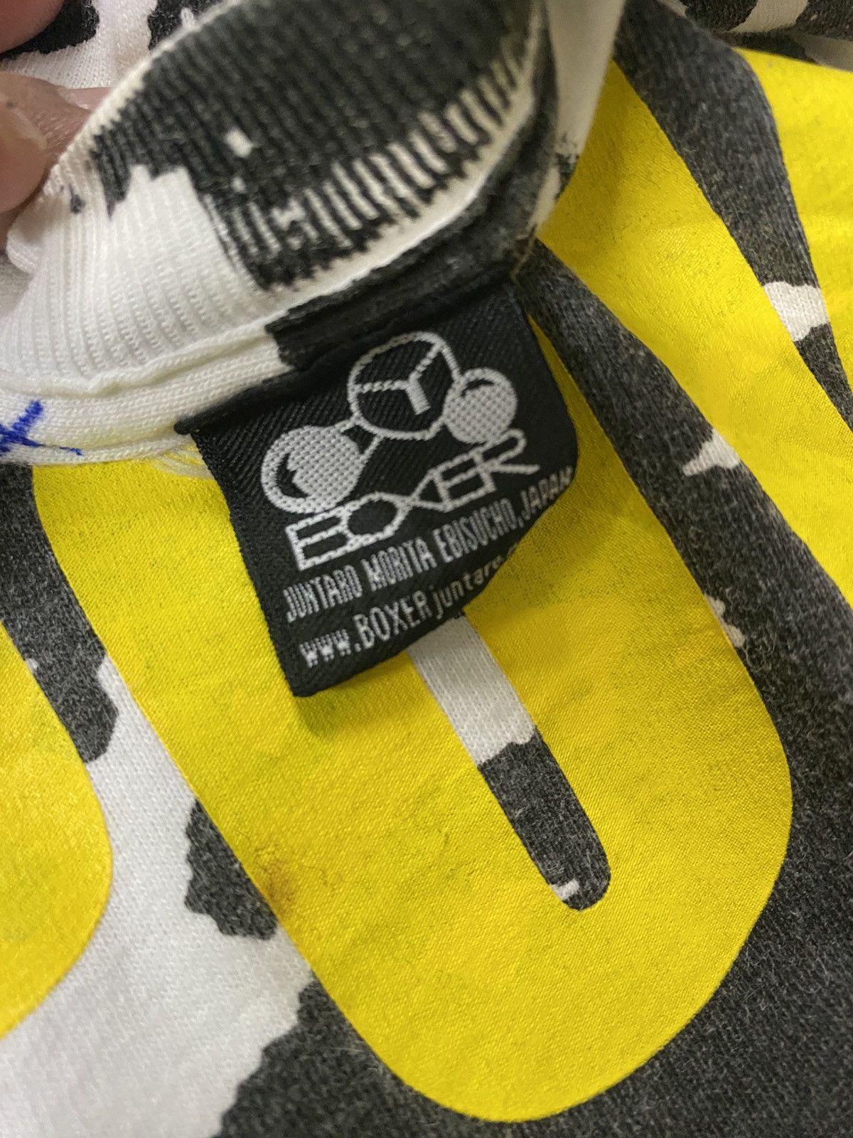 Japanese Brand Japan BoxerArchival “POWER” AOP Punk Long Sleeve Tee Size US L / EU 52-54 / 3 - 5 Thumbnail