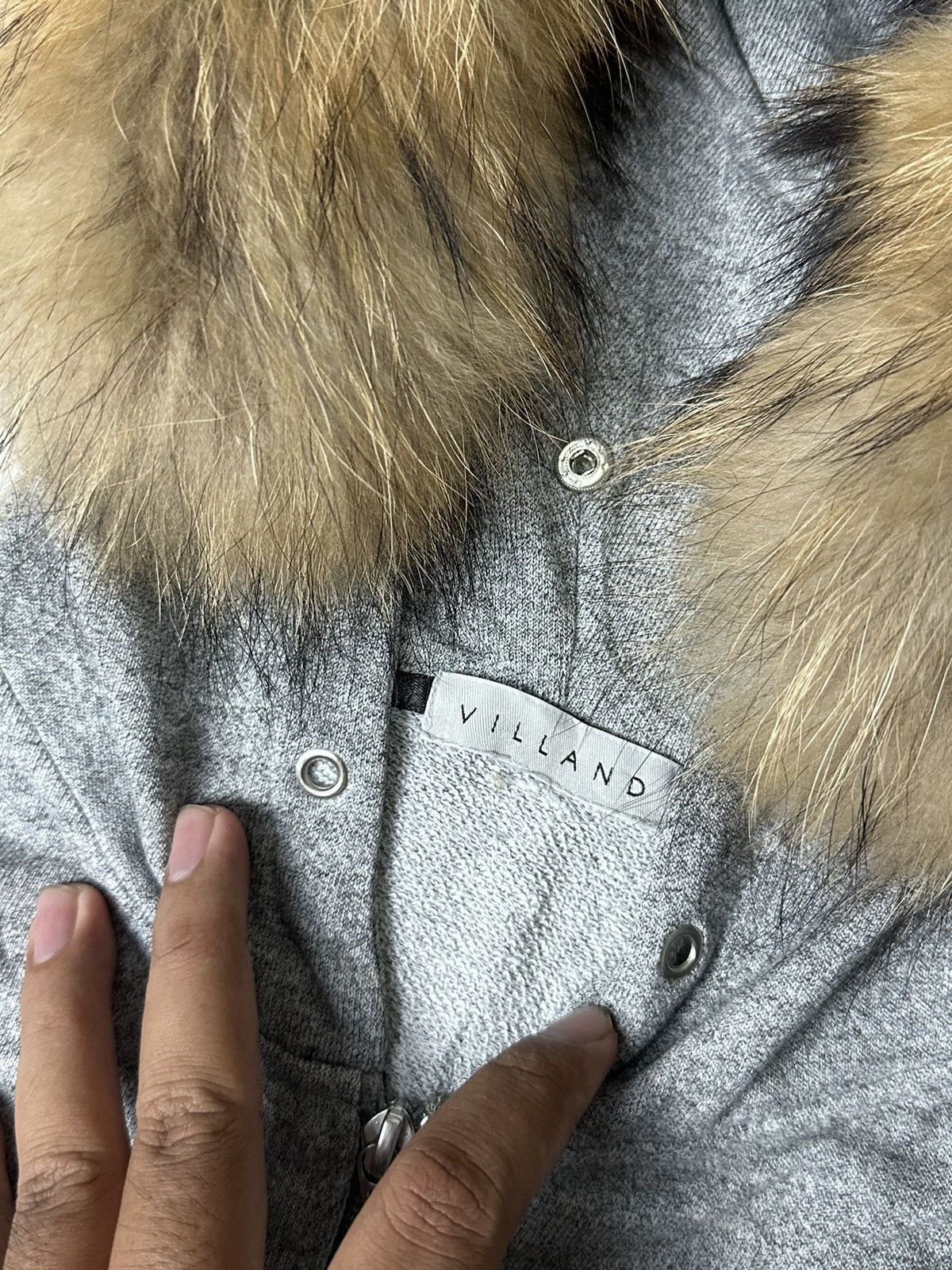 If Six Was Nine Fur hoodie Villand Goa Bono Styled Size US M / EU 48-50 / 2 - 7 Thumbnail