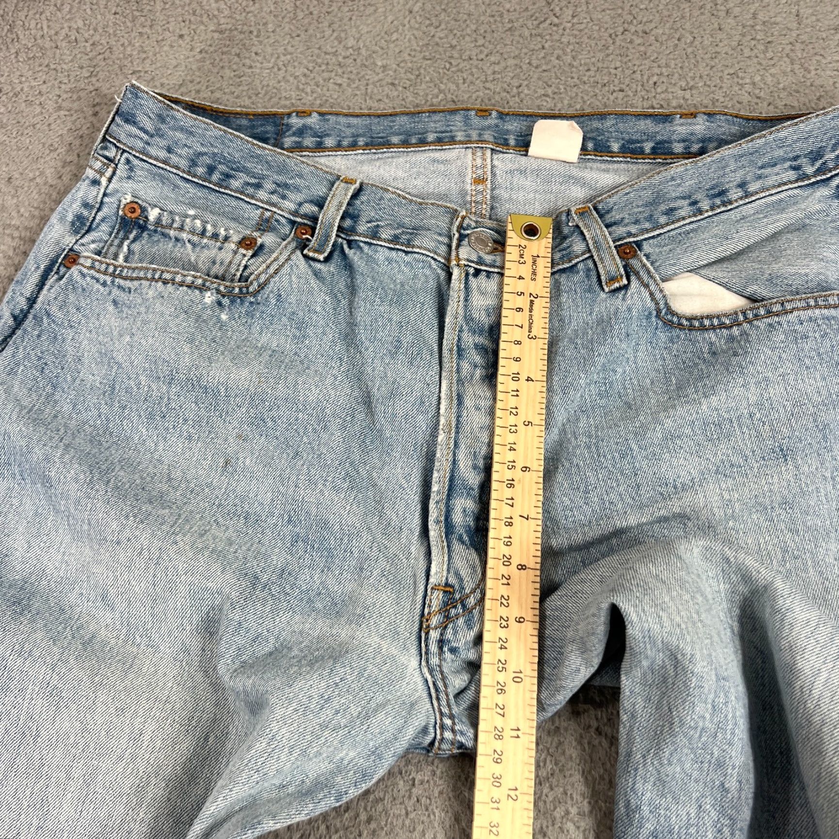 Levi's VINTAGE Levi's 501 Jeans Mens 38x30 Denim Straight Classic Classic Fit Mid Rise Blue 80s 90s Retro Size US 38 / EU 54 - 6 Thumbnail