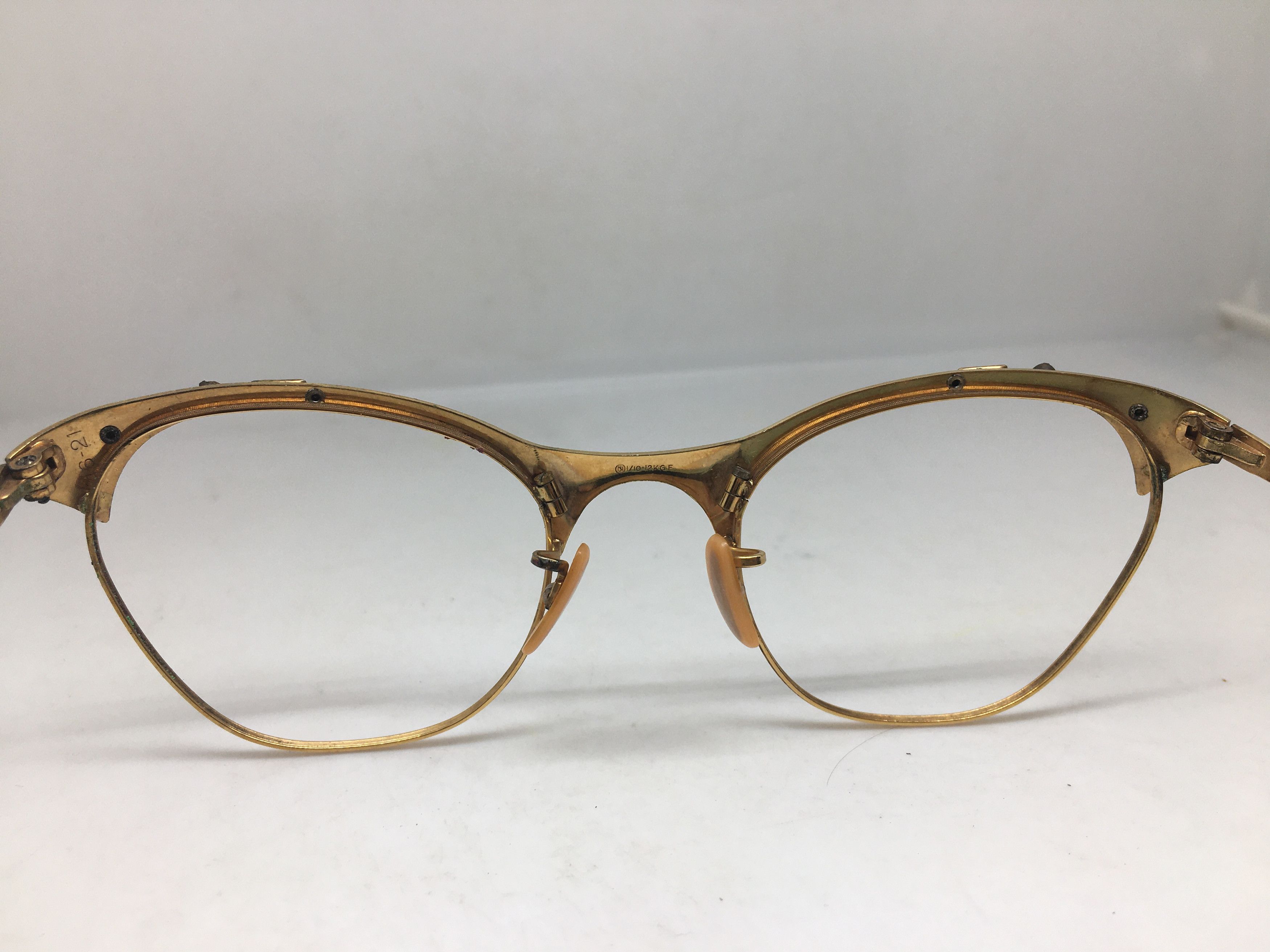 Vintage Vintage Diva Cateye Gold-filled Eyeglasses Frame Size ONE SIZE - 6 Thumbnail