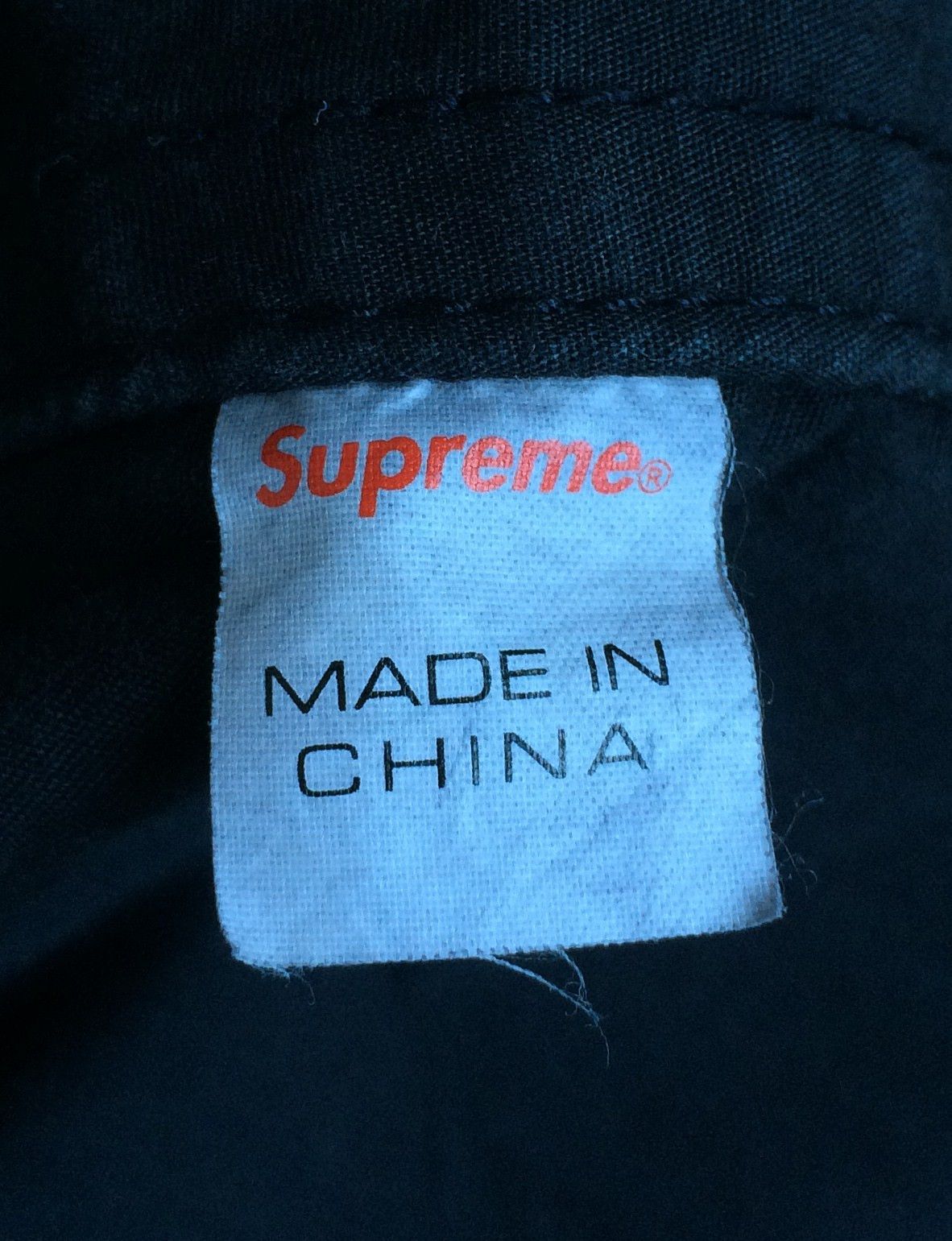 Supreme S/S 2013 Supreme Denim Fuck Tote Bag Size ONE SIZE - 8 Thumbnail