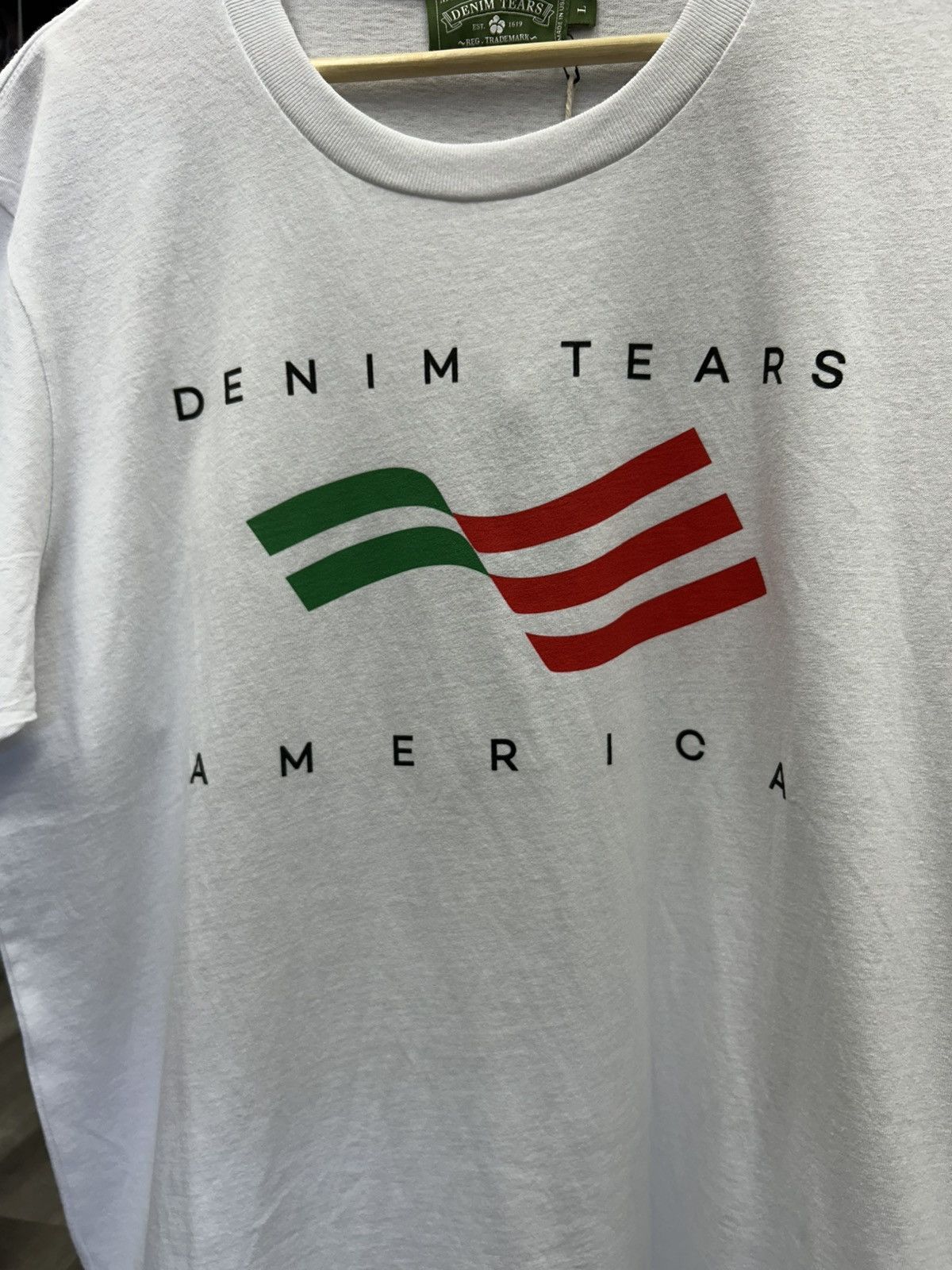 DENIM TEARS Denim Tears x BSTROY T-shirt Size US L / EU 52-54 / 3 - 3 Thumbnail