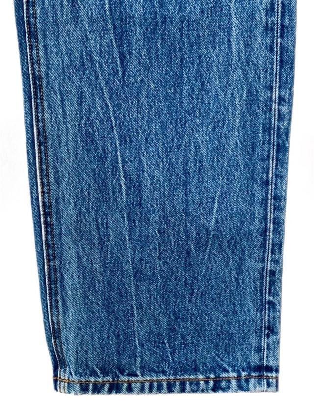 Alexander Wang Alexander Wang Women's Leather Logo Denim Pants K26WX Size 27" / US 4 / IT 40 - 3 Thumbnail