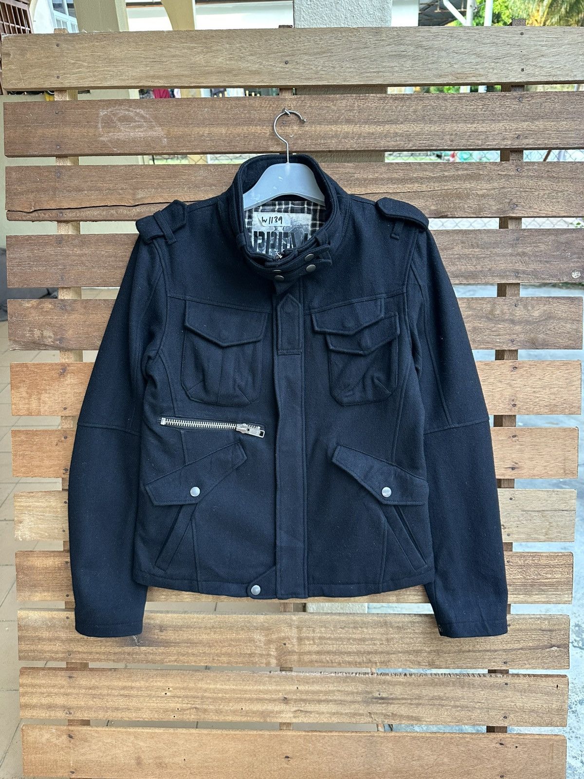 PPFM Vintage PPFM MIL-Spec Tactical Wool Jacket Size US M / EU 48-50 / 2 - 1 Thumbnail