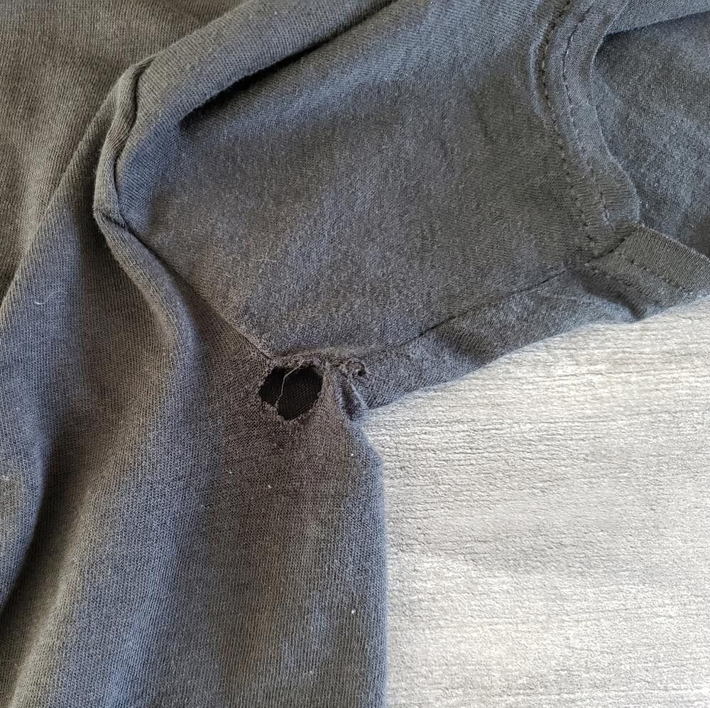 Hanes Black Basic Hanes Slim Short Sleeve Size US L / EU 52-54 / 3 - 3 Thumbnail