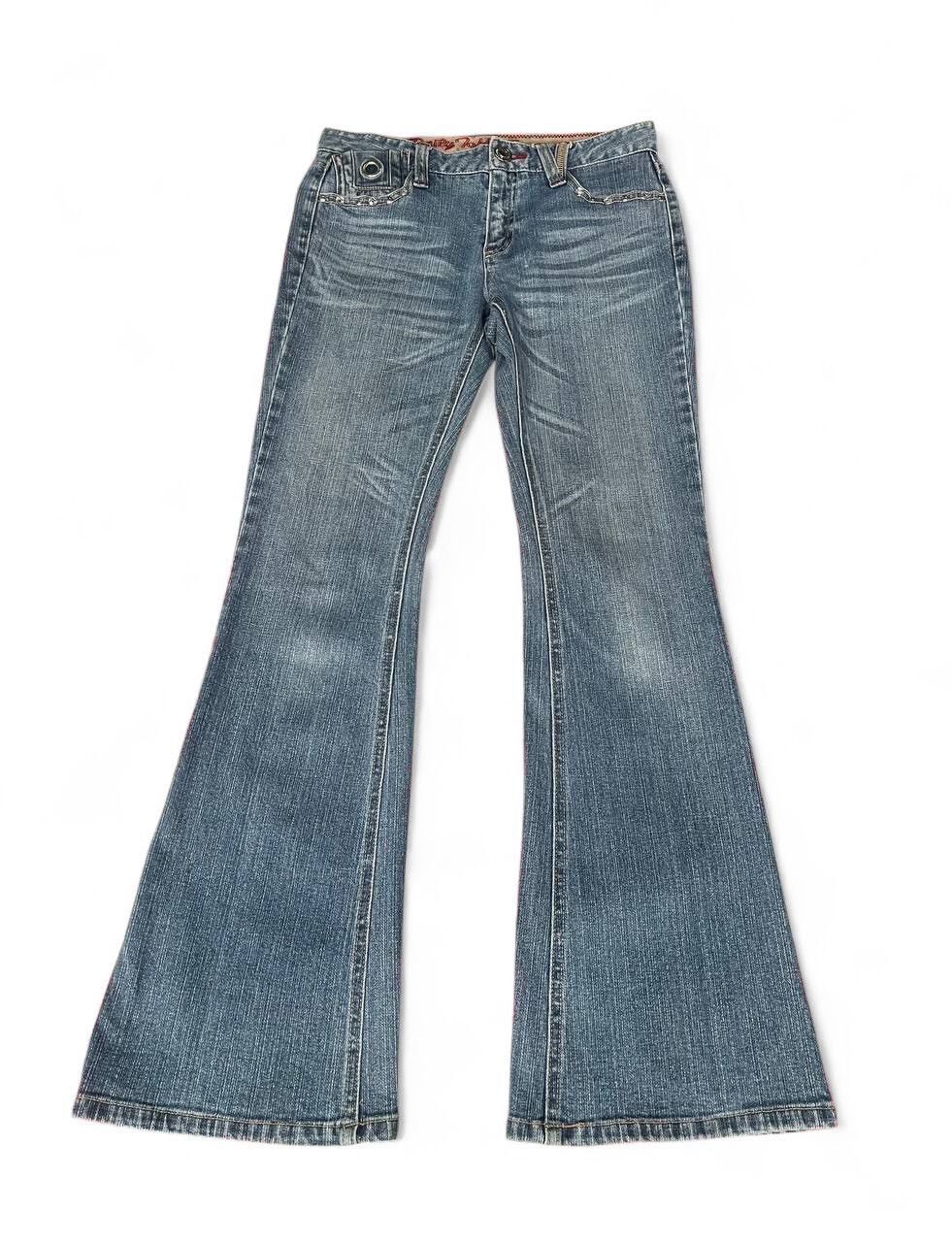 Flare jeans daily topics low rise bootcut clawn mark