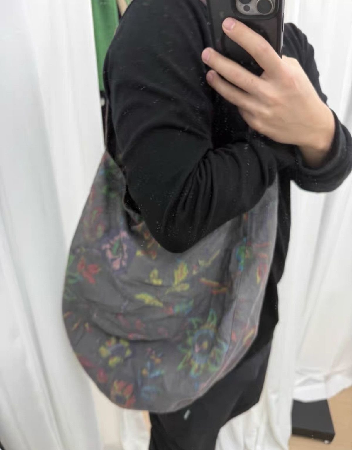 Yohji Yamamoto Yohji Yamamoto Y's Floral Bud Underarm Bag Size ONE SIZE - 5 Thumbnail